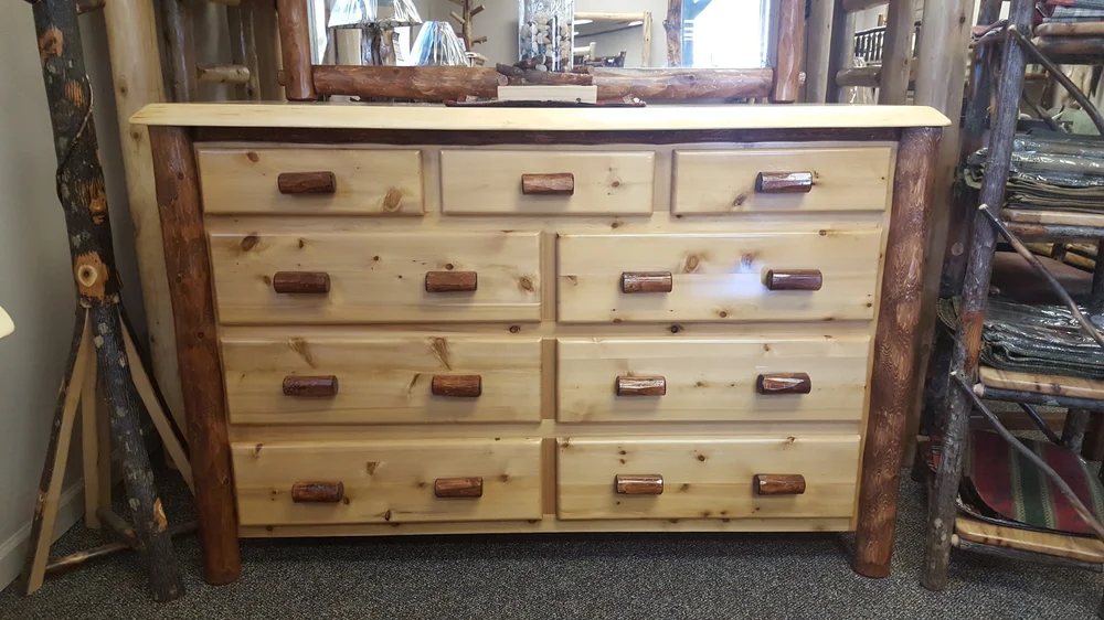 White Cedar Dresser EZ Mountain Rustic Furniture White Cedar Dresser EZ Mountain Rustic Furniture
