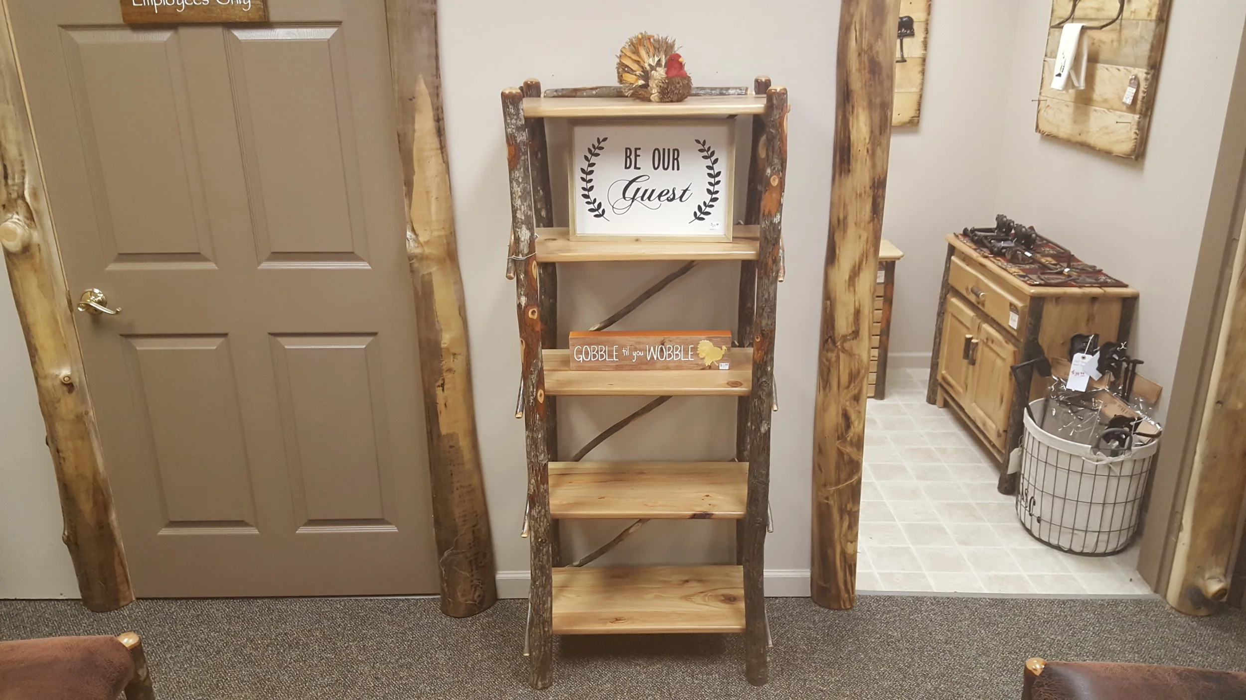 Hickory Bookshelves — EZ Mountain Rustic Furniture