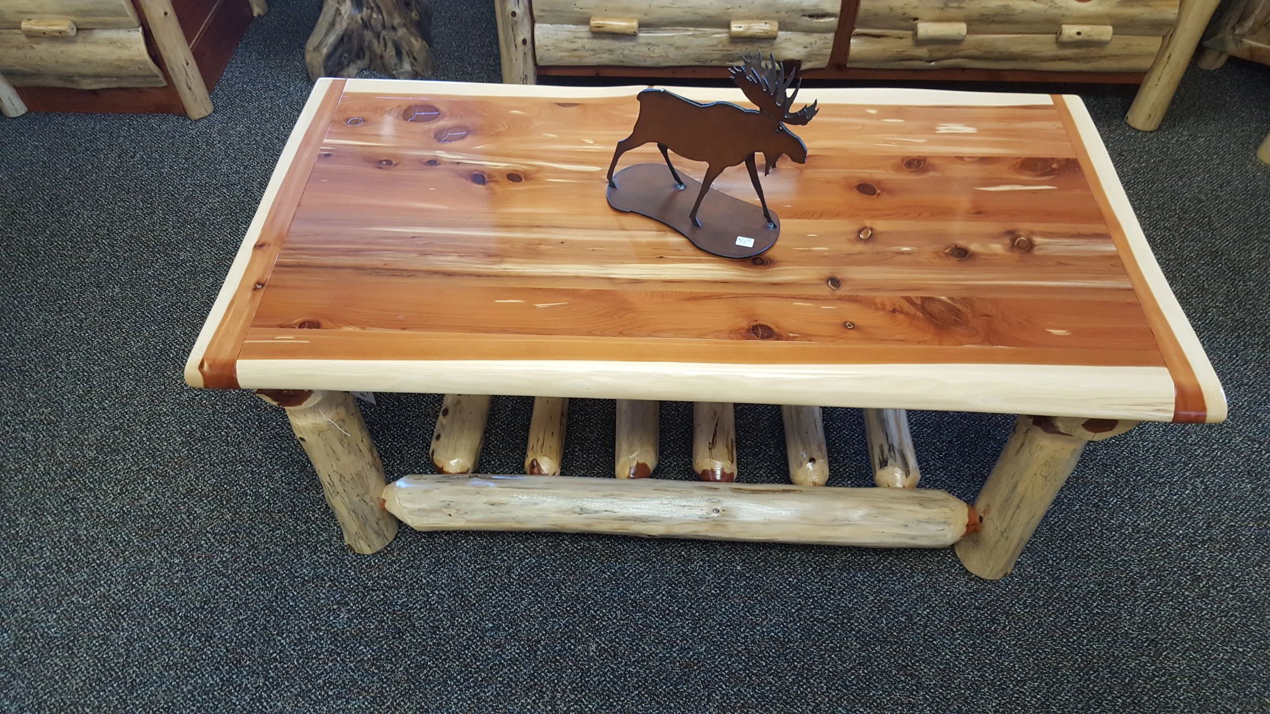 Red Cedar Coffee Table — EZ Mountain Rustic Furniture