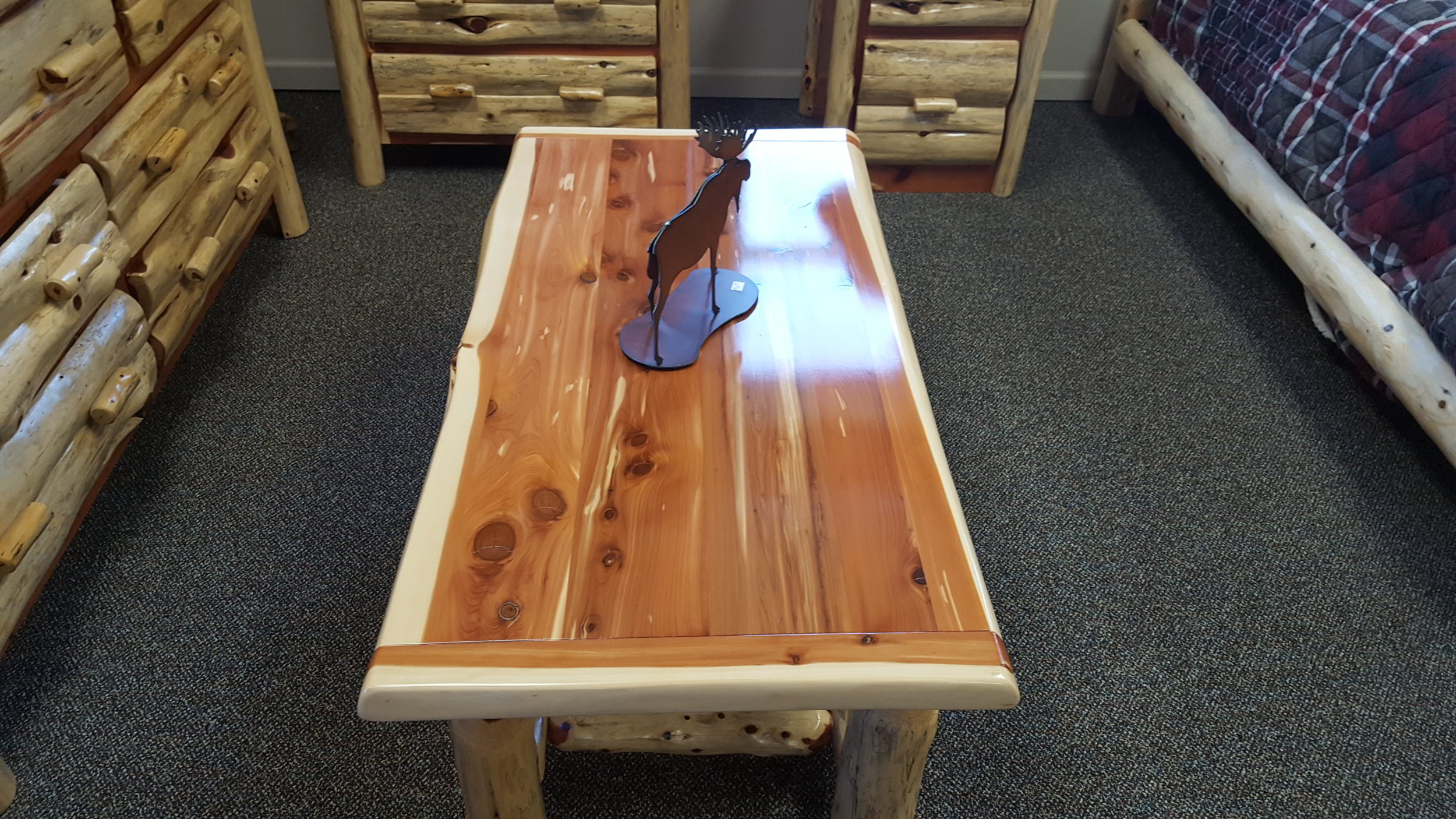 Red Cedar Coffee Table — EZ Mountain Rustic Furniture