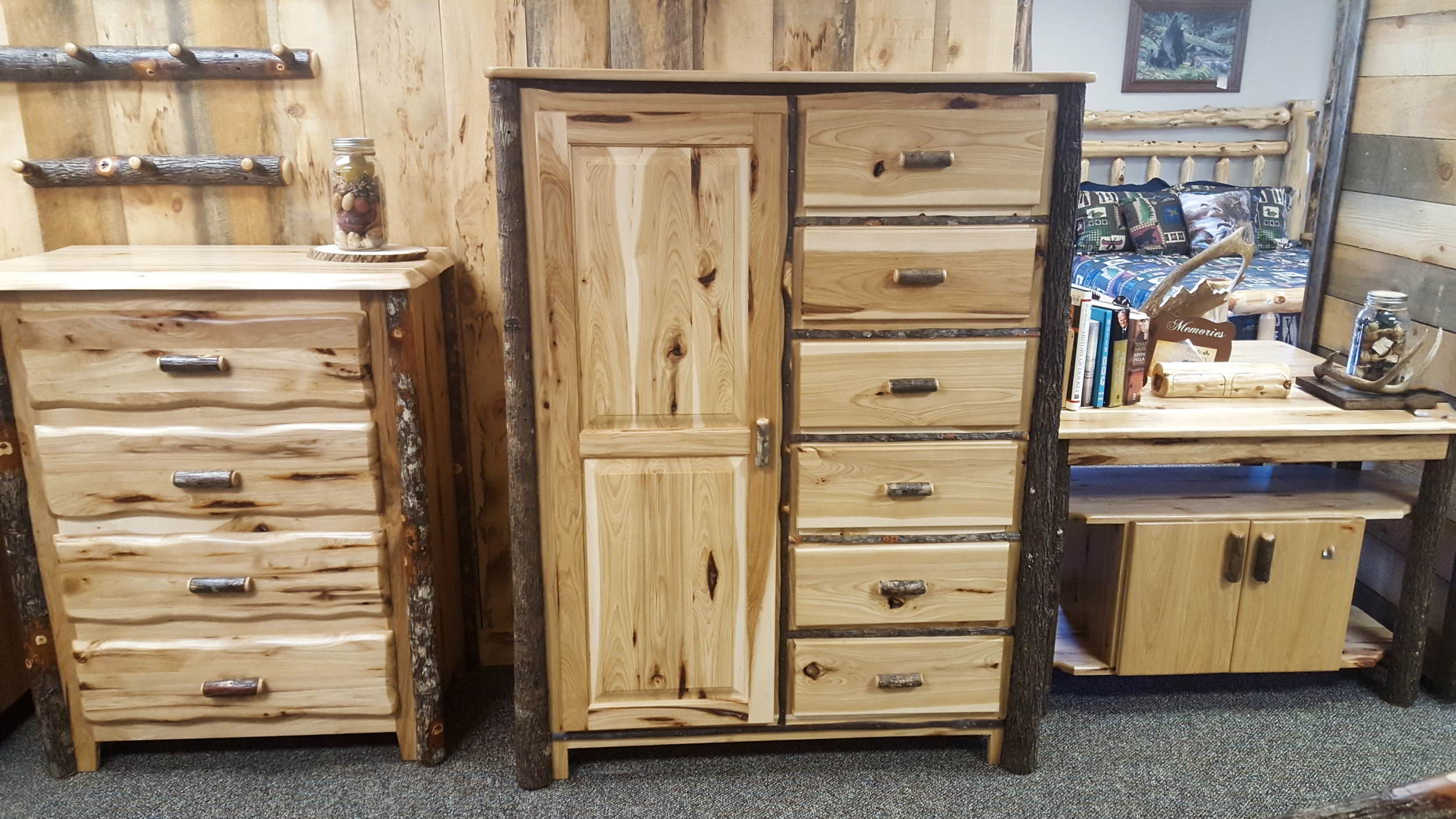 Rustic Log Furniture — EZ Mountain Rustic Furniture