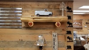 Red Cedar Mantel — EZ Mountain Rustic Furniture