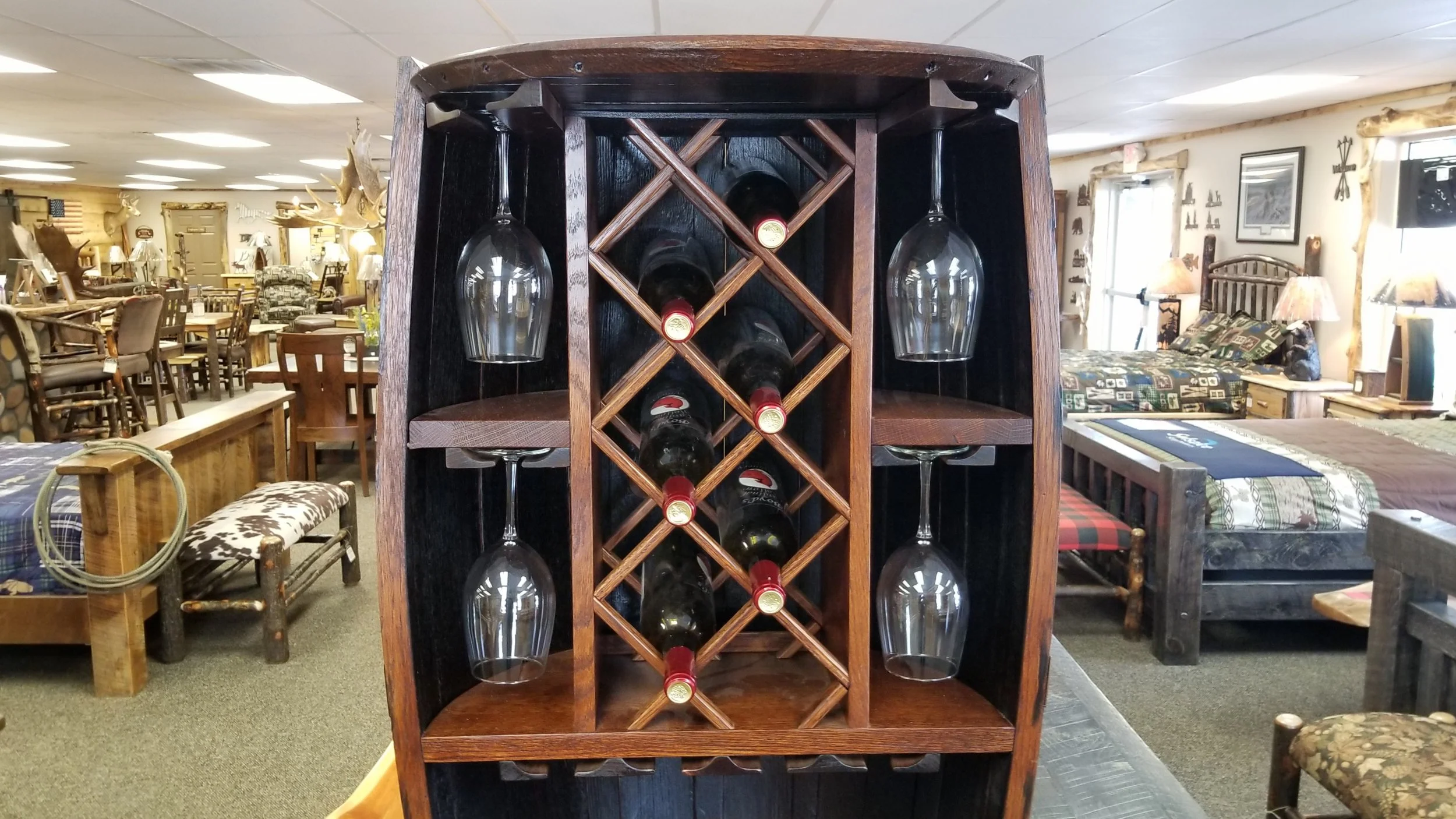 barrel 7 bottle wine hutch 5-1.jpg