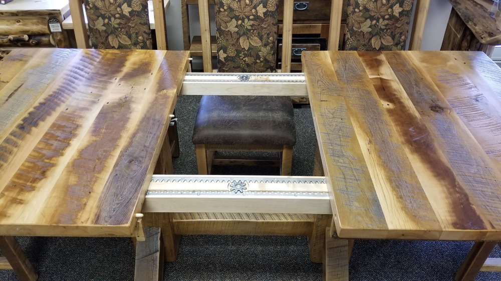 Barnwood Dining Table Ez Mountain, Reclaimed Wood Table Ideas