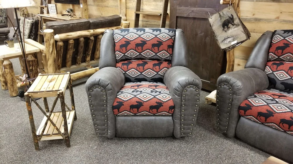 Rocker Recliner — EZ Mountain Rustic Furniture