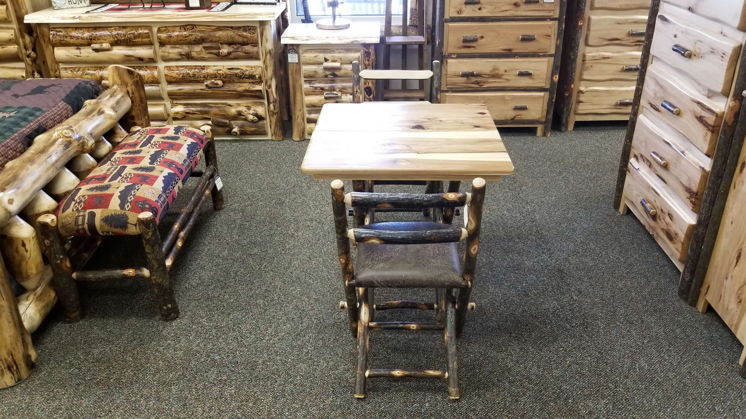 Hickory Folding Table Set-1.jpg
