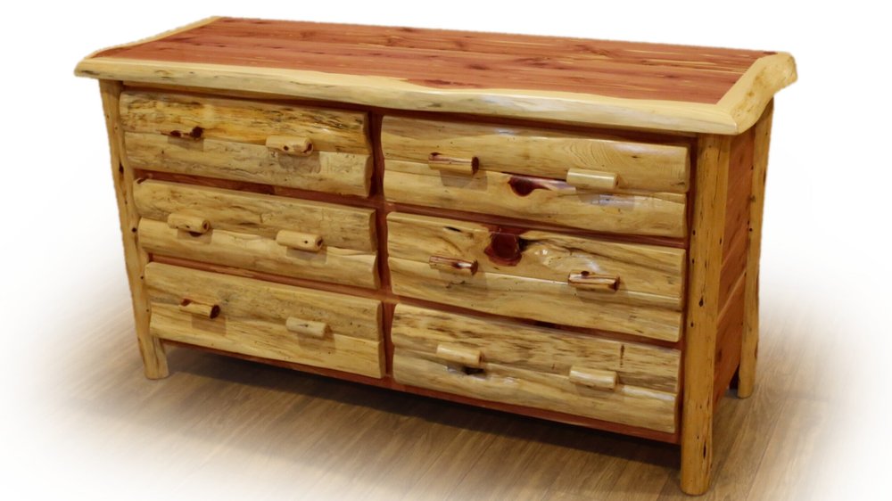 Red Cedar Dresser  EZ Mountain Rustic Furniture