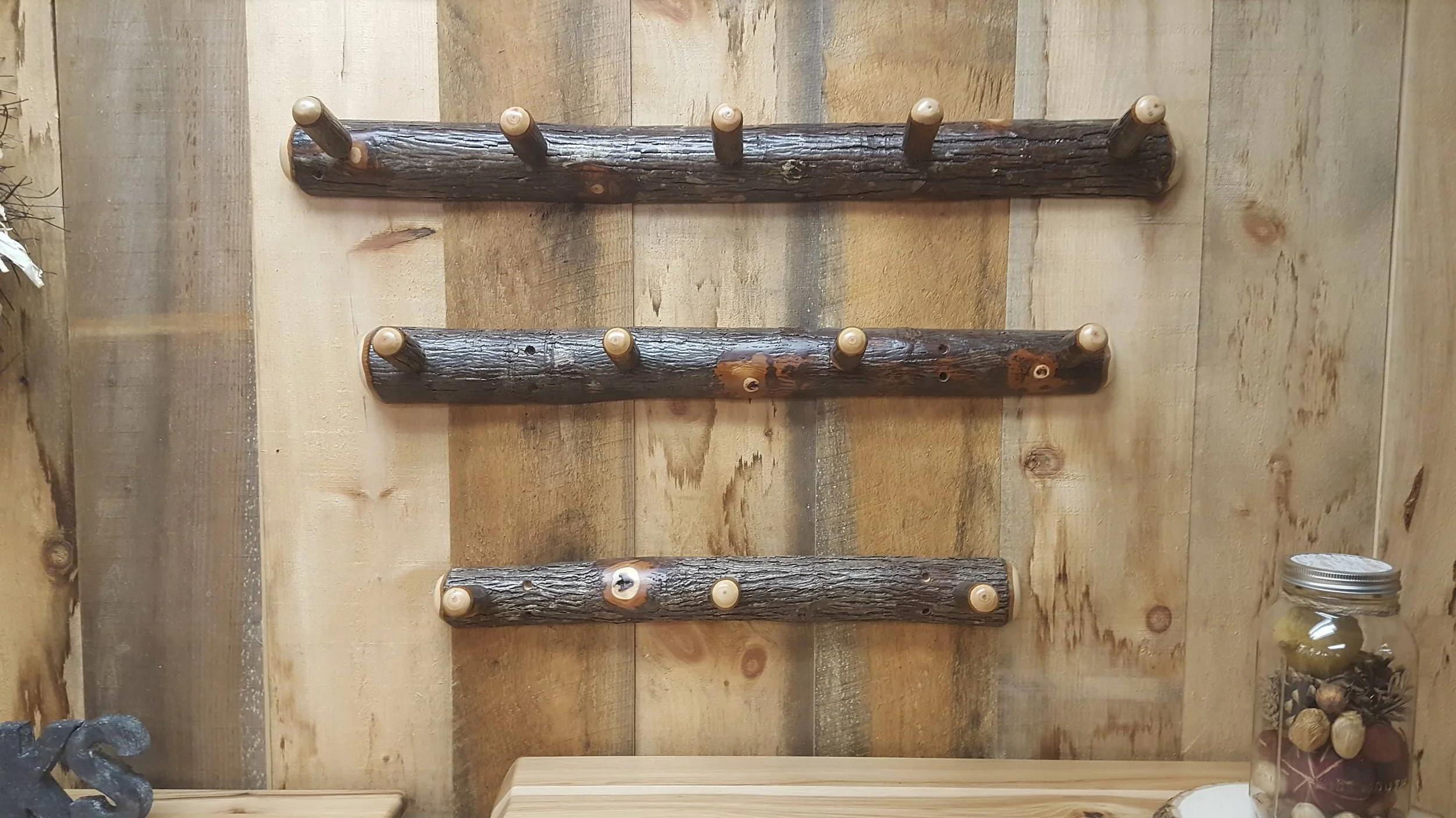 Rustic Log Coat Racks | Quality Storage Furniture — EZ Mountain Rustic ...