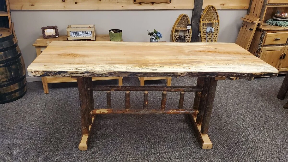 Rustic Maple Tables Rustic Maple Furniture Collection — EZ Mountain Rustic Furniture