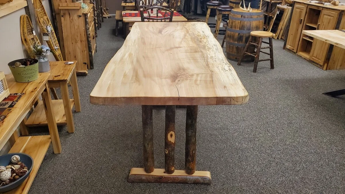Rustic Maple Tables Spalted Maple Wood Tables Spalted Maple Table Set L.Post Rustics
