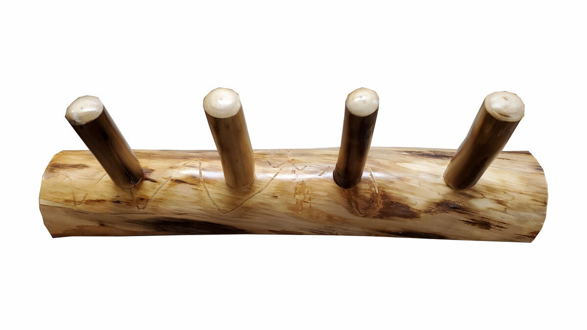 Rustic Log Coat Racks | Quality Storage Furniture — EZ Mountain Rustic ...