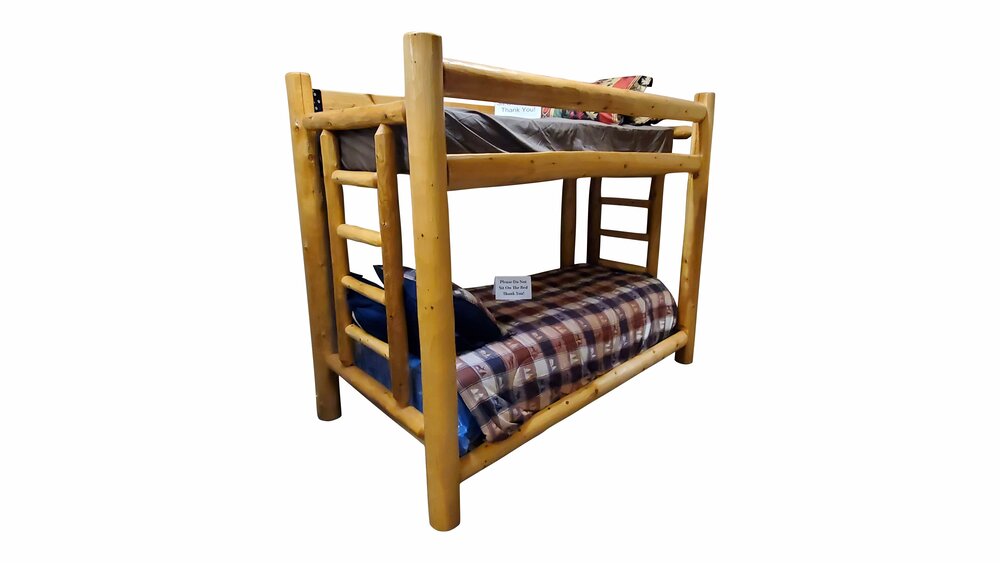 White Cedar Bunk Bed Ez Mountain, Cabin Bunk Bed Assembly Instructions