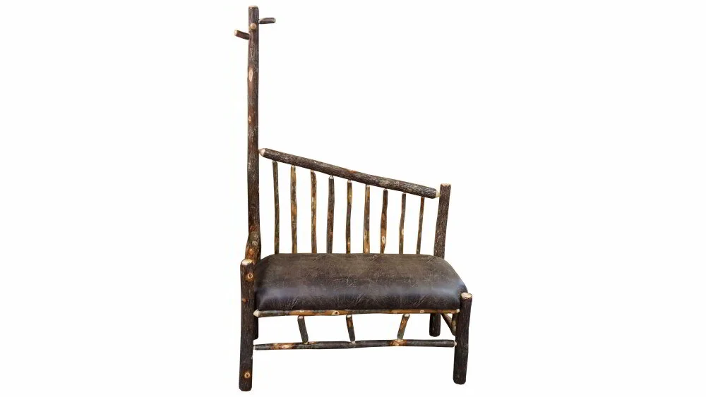 Hickory Coat Tree Bench
