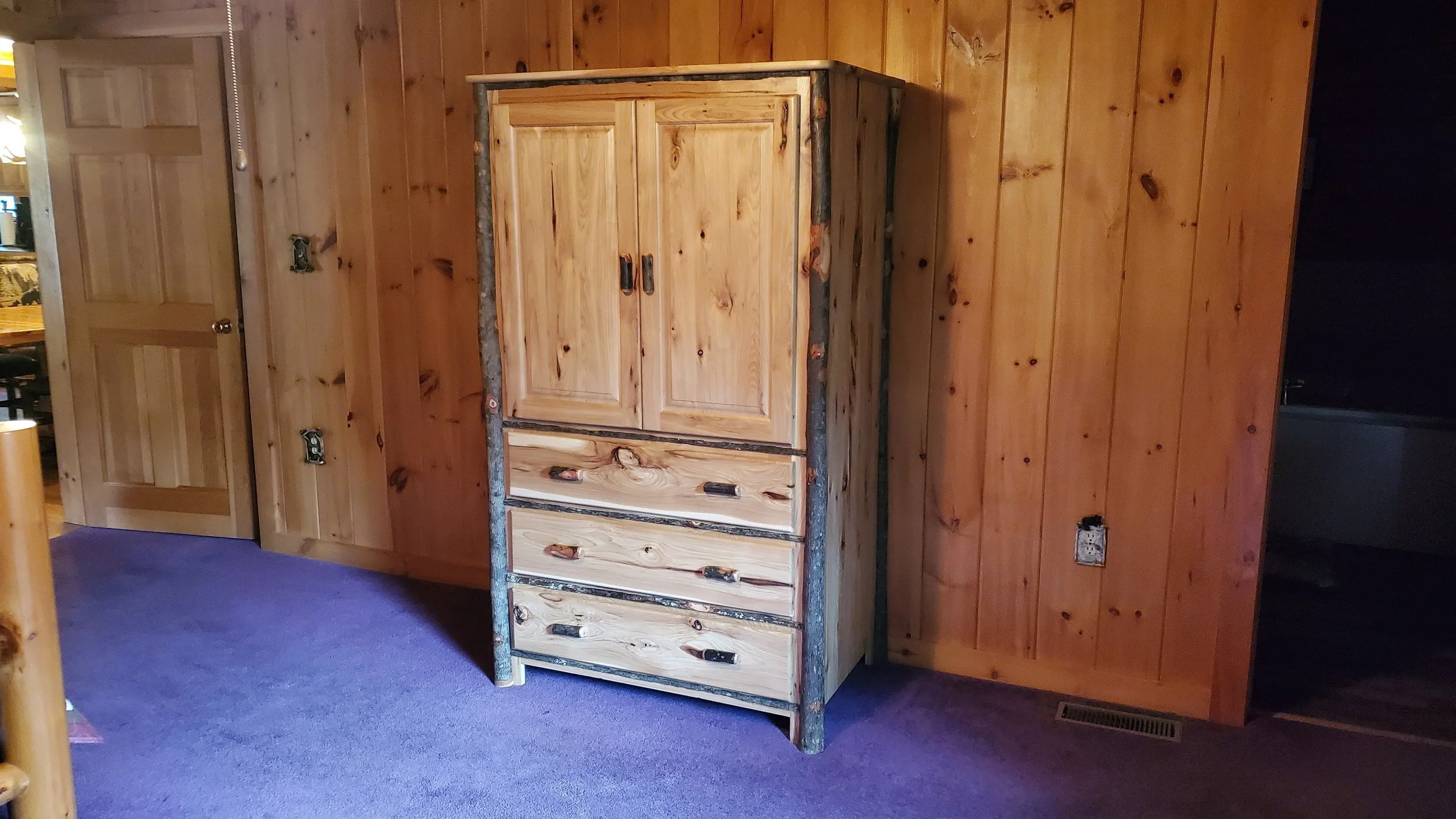 Hickory Log Furniture Collection — EZ Mountain Rustic Furniture