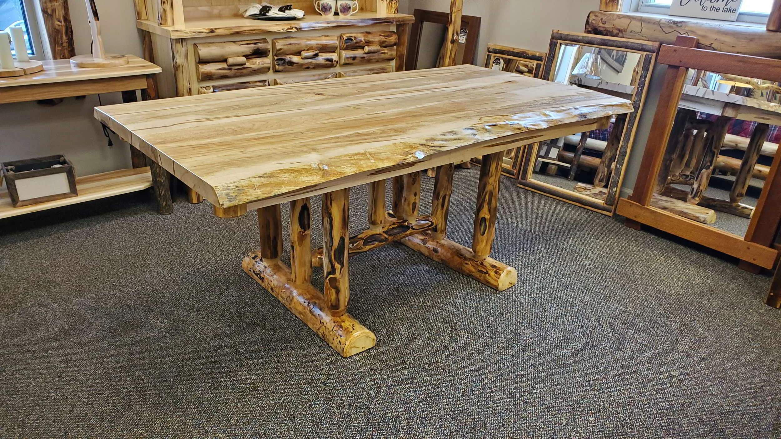 Rustic Maple Tables Maple Dining Room Furniture