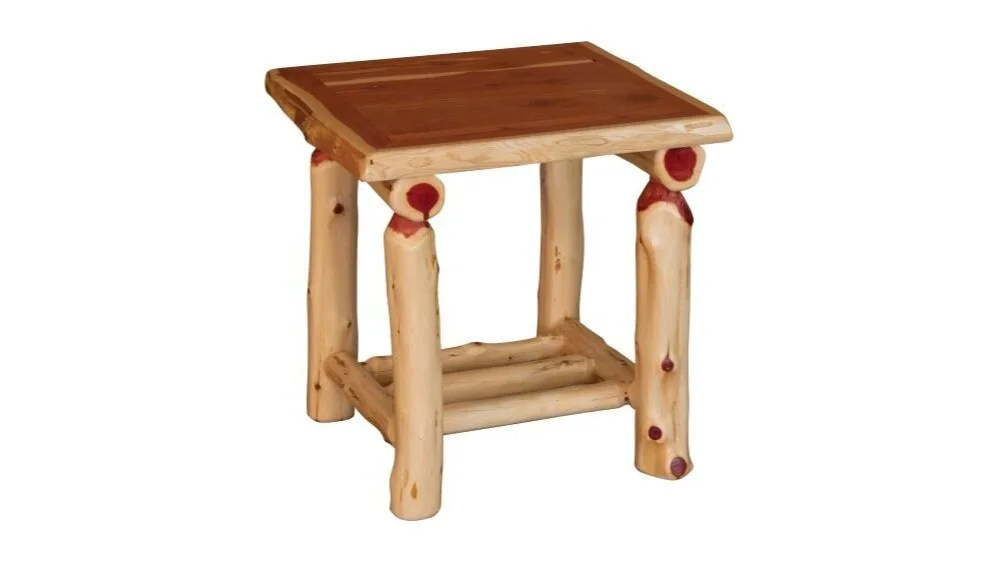Red Cedar Open Nightstand
