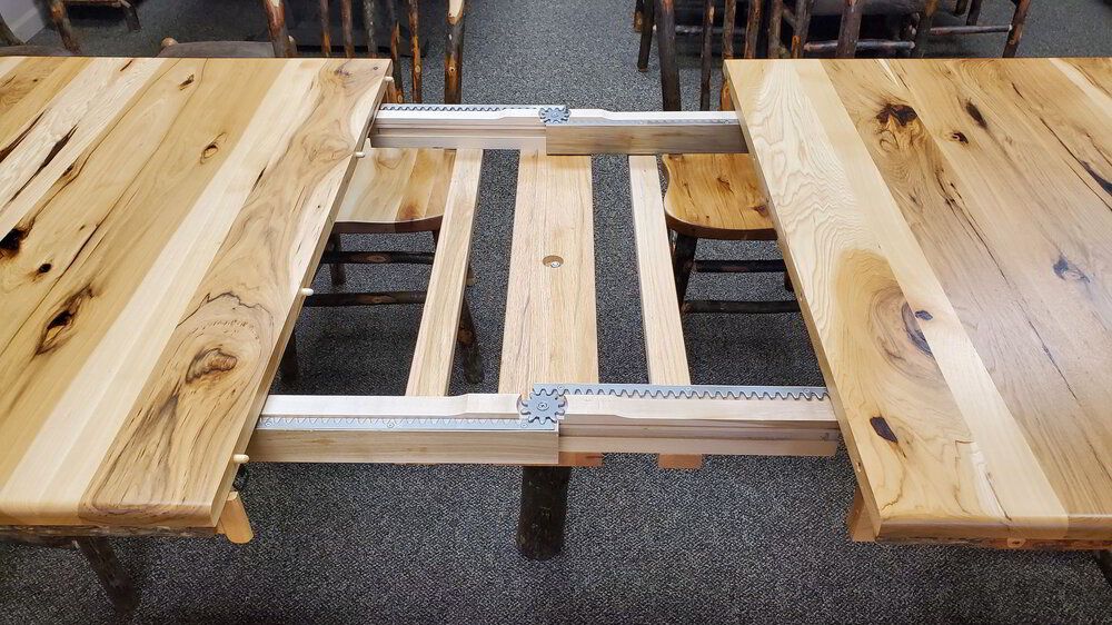 Hickory Table With Legs Ez Mountain