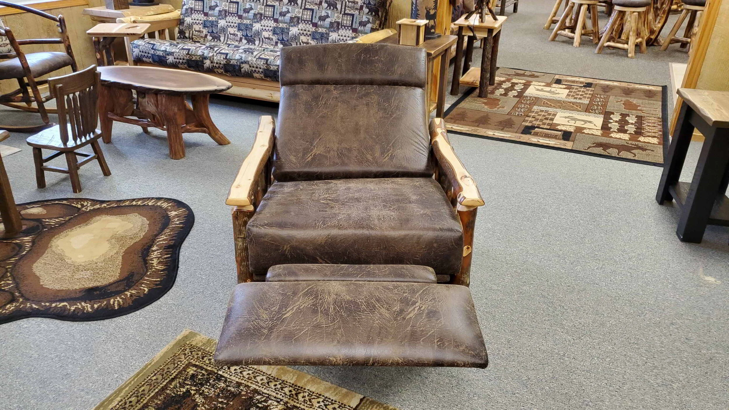Hickory Wall Hugger Recliner front fully open-1.jpg