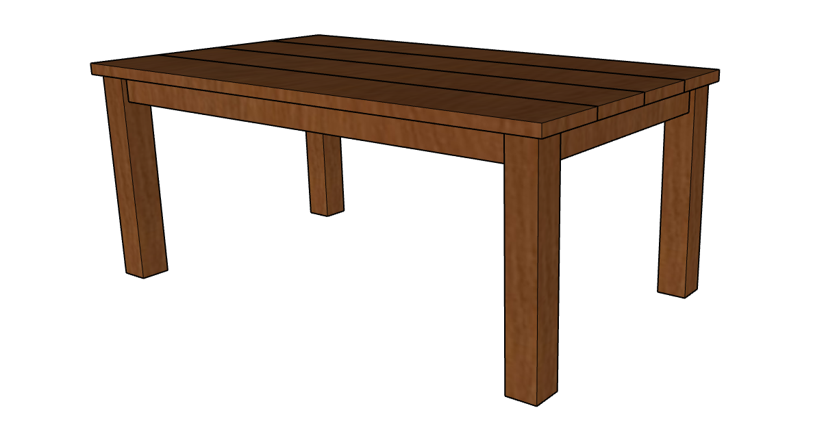 Rough Cut Oak Table Assembly Instructions