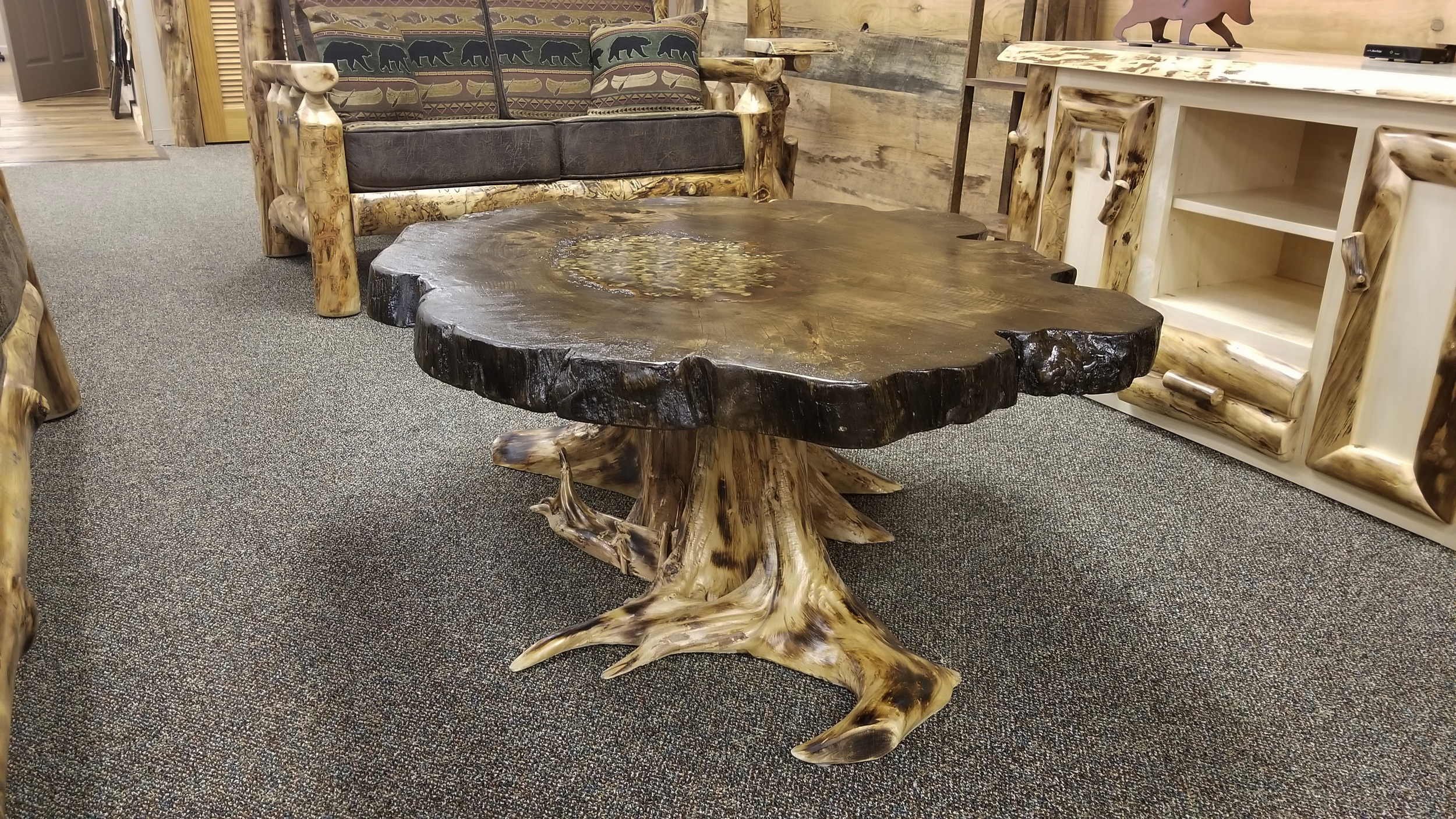 Rustic Maple Tables Rustic Maple Wood Furniture | EZ Mountain Rustic Furniture — EZ ...