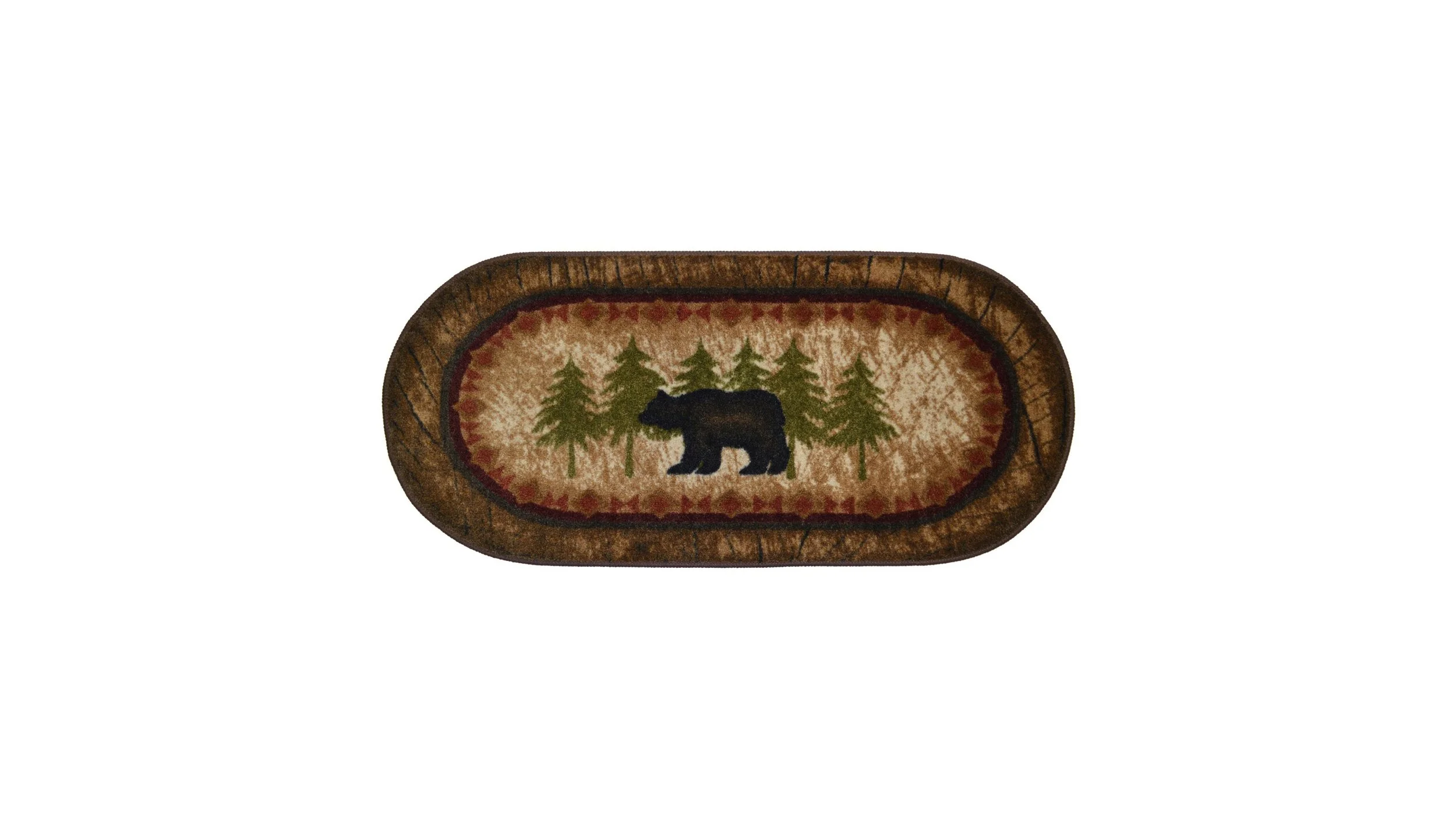 Birch Bear Rug (20" x 44")