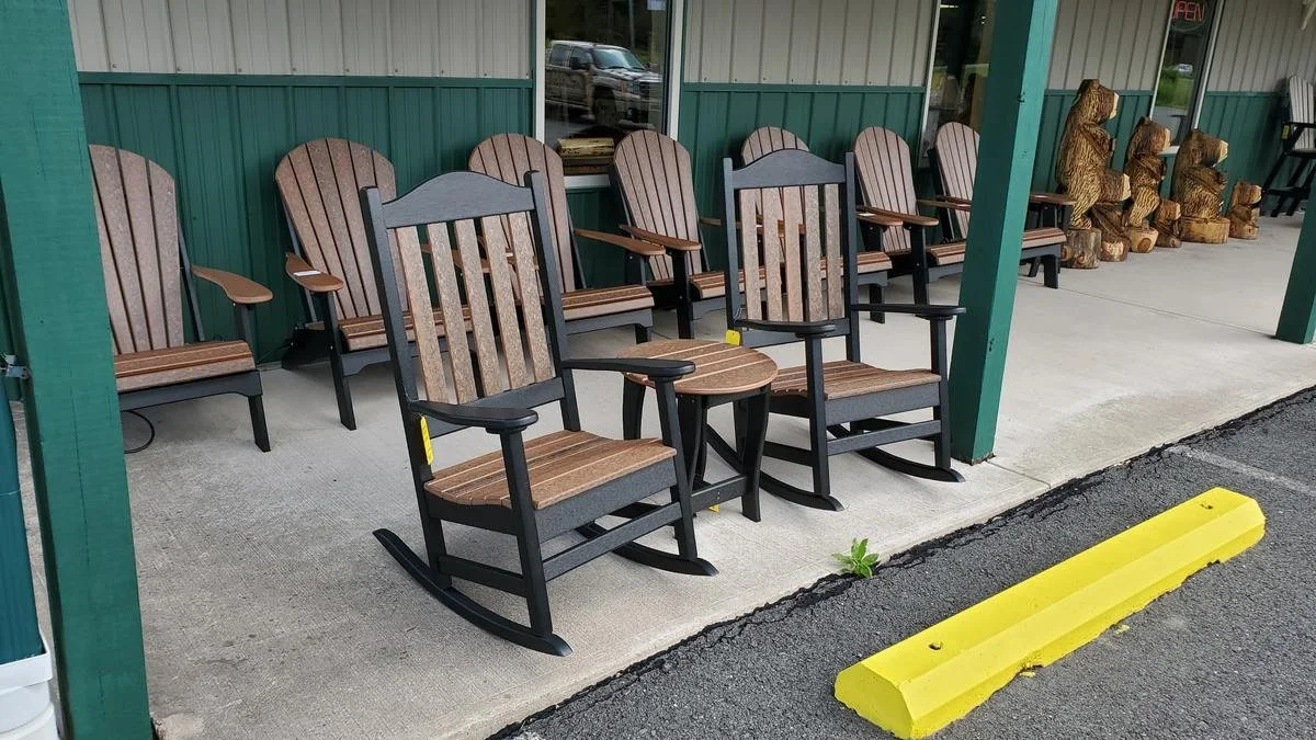 Outdoor Plantation Rocker — EZ Mountain Rustic Furniture