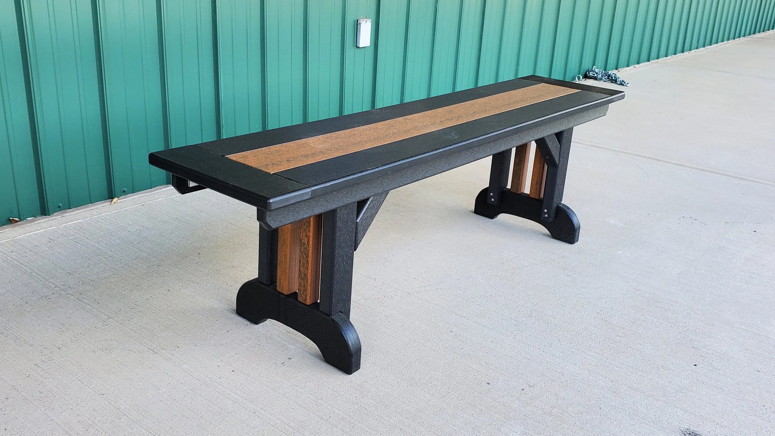 Outdoor Dining Bench — EZ Mountain Rustic Furniture