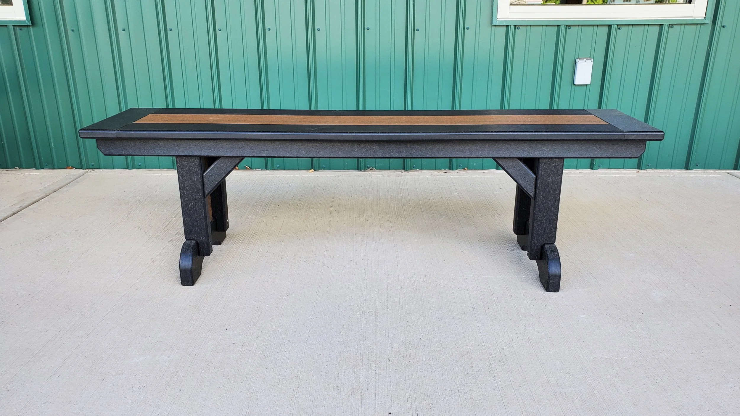 Outdoor Dining Bench — EZ Mountain Rustic Furniture