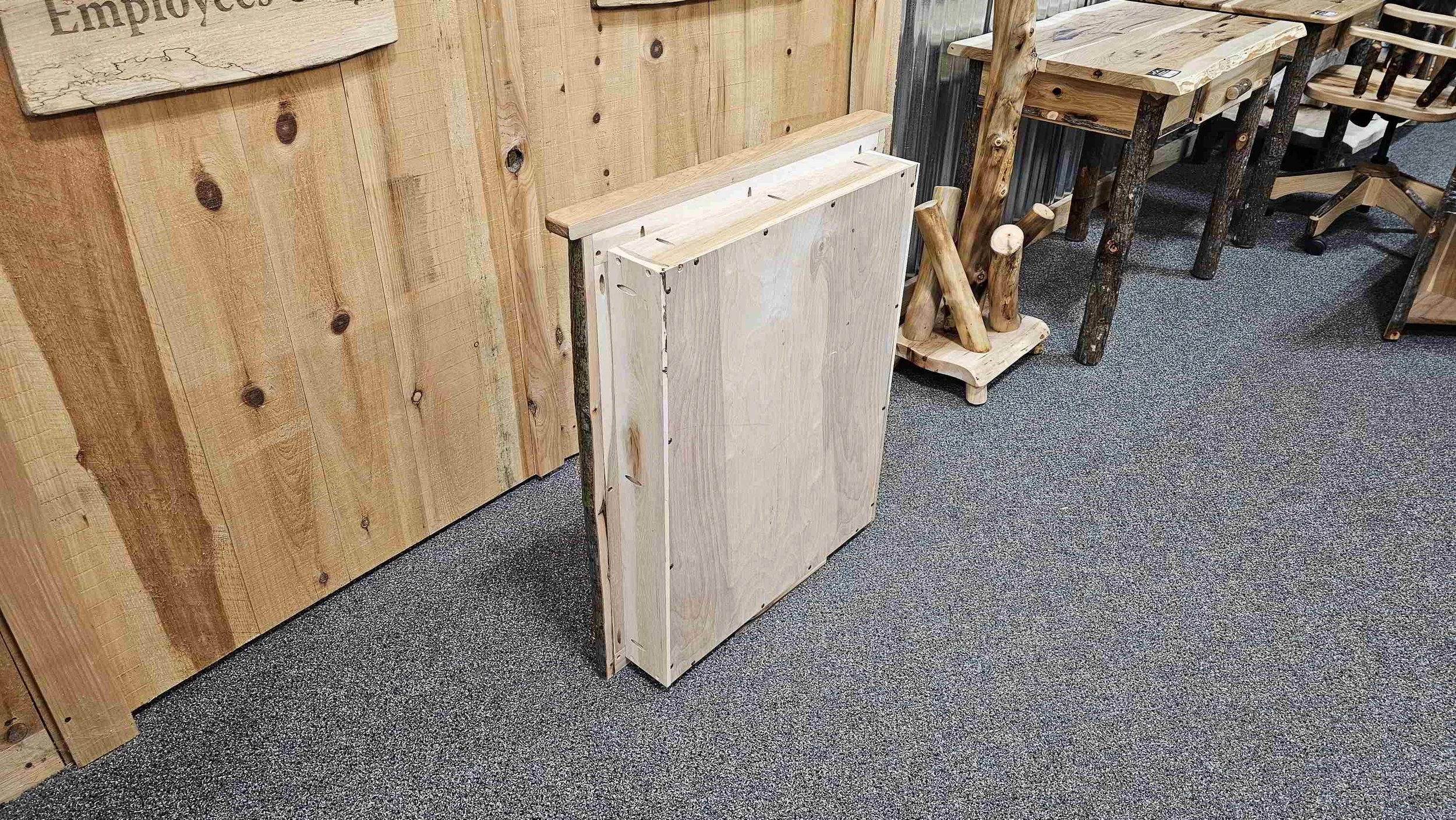 Hickory Medicine with Mirror — EZ Mountain Rustic Furniture