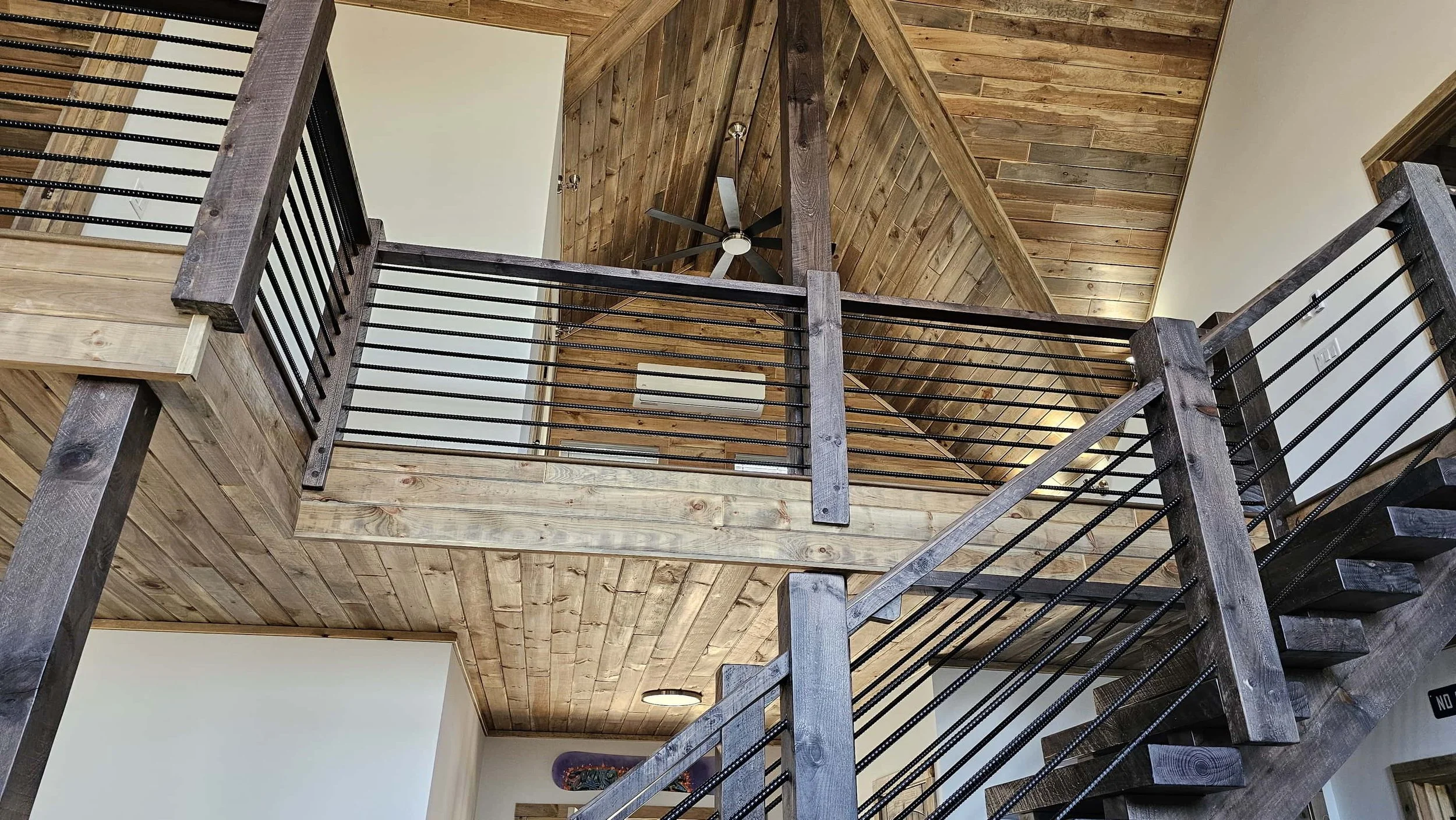 Timber Frame Railing — EZ Mountain Rustic Furniture