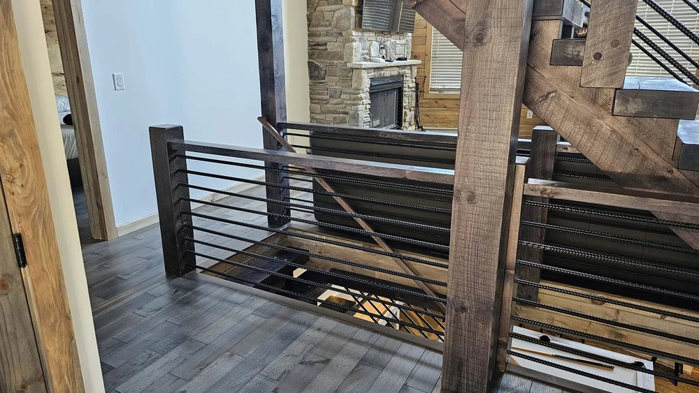 Timber Frame Railing