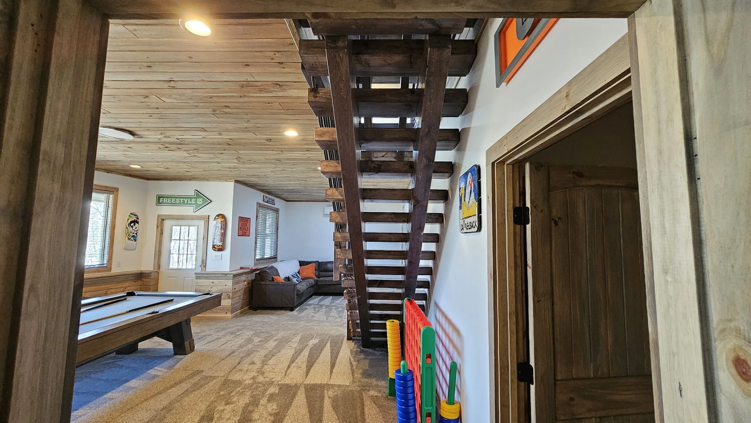 Timber Frame Railing — EZ Mountain Rustic Furniture