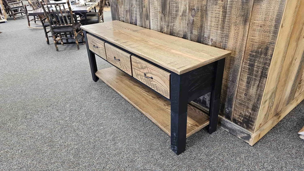 Rustic Outdoor Furniture Buffets Rustic Wooden Buffet Table, Rustic