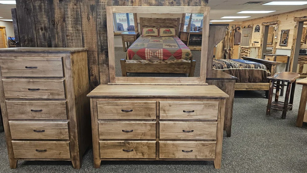 chinese dress ladies Farmhouse Rustic Barnwood Dresser main image 1