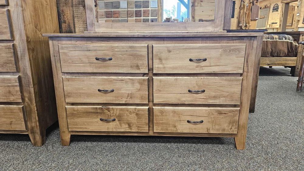 farmhouse brown dresser Monogram by Namesake Emory Farmhouse 6-Drawer Dresser – Baby Grand