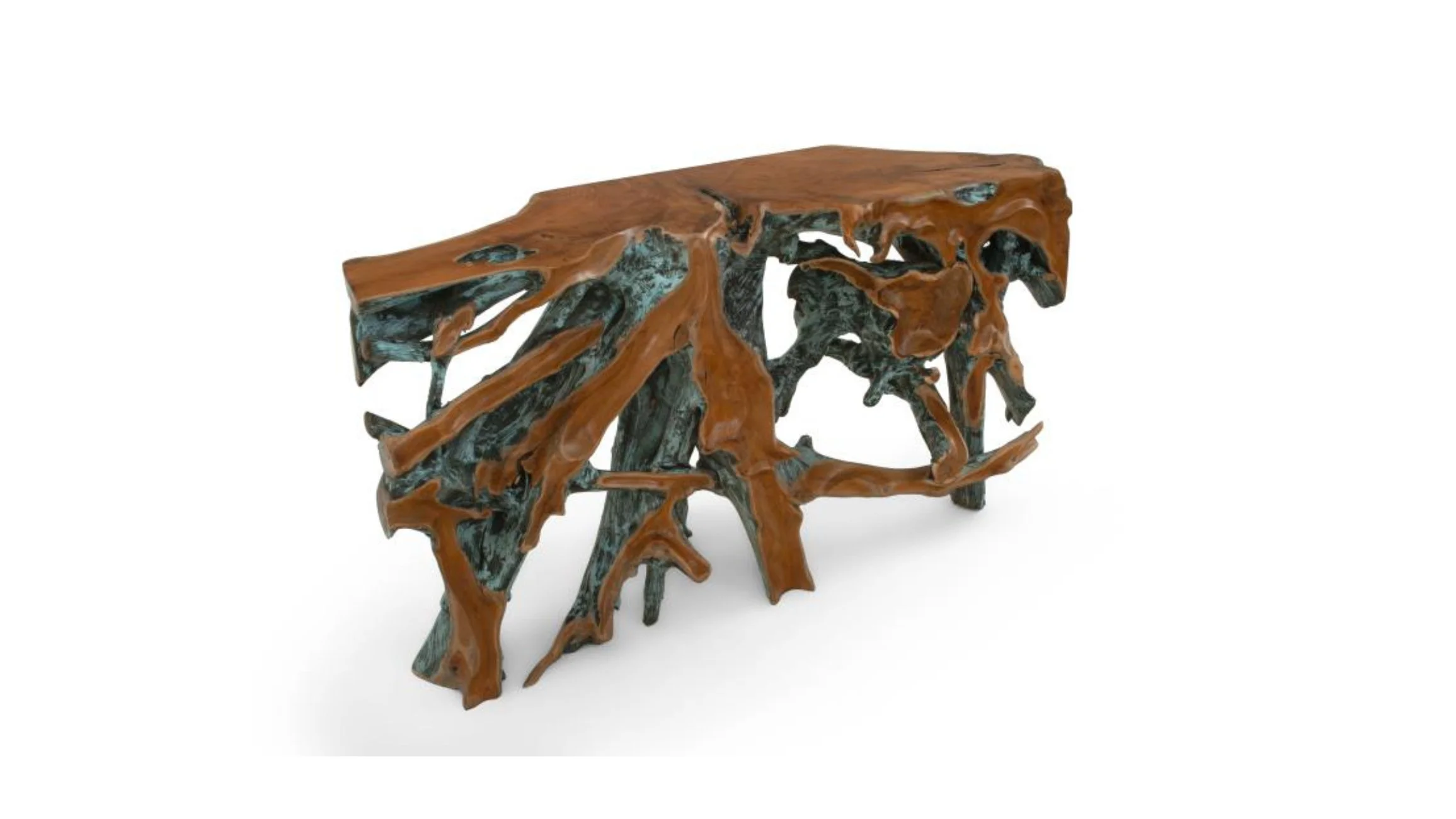 Distressed Blue Console Table.jpg