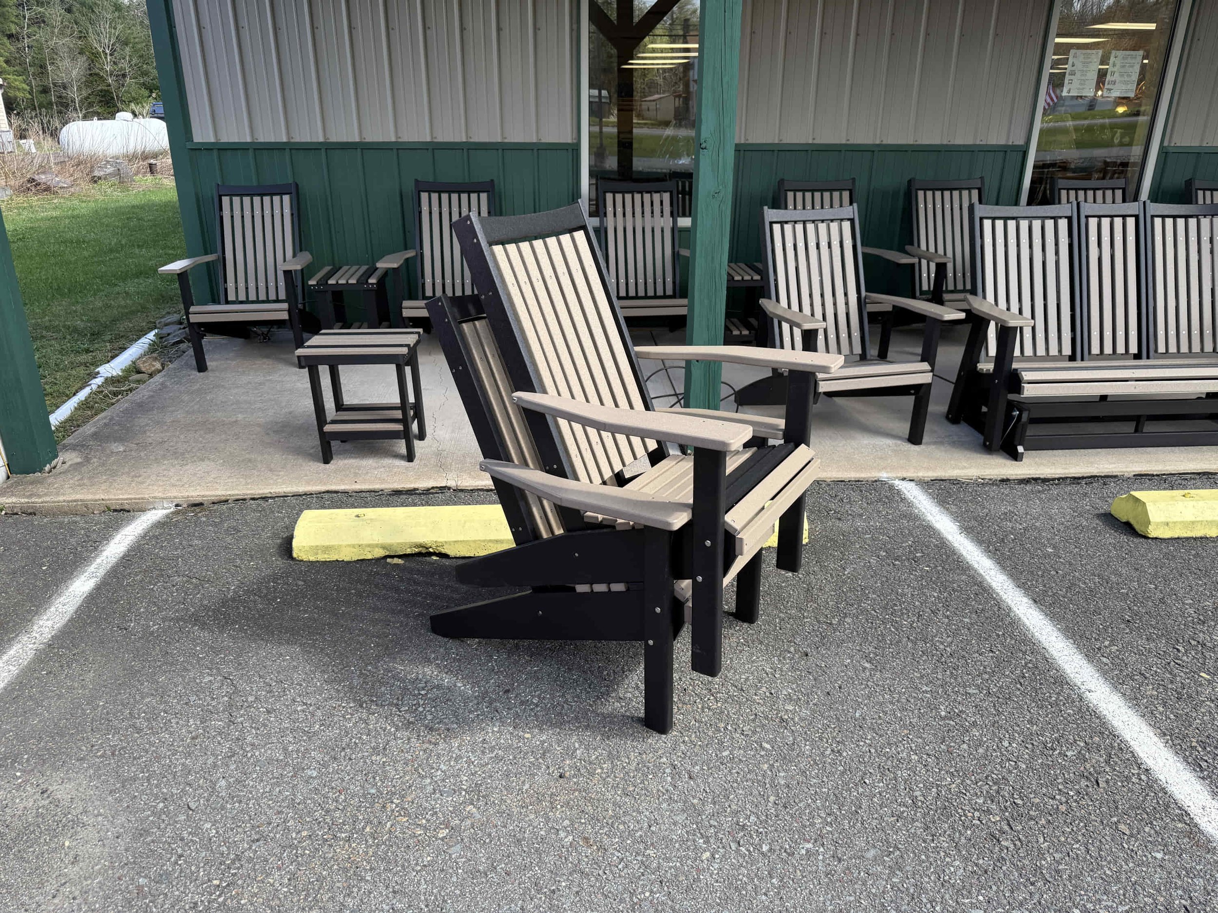 Contemporary Outdoor Stackable Adirondack Chair  (1).JPG