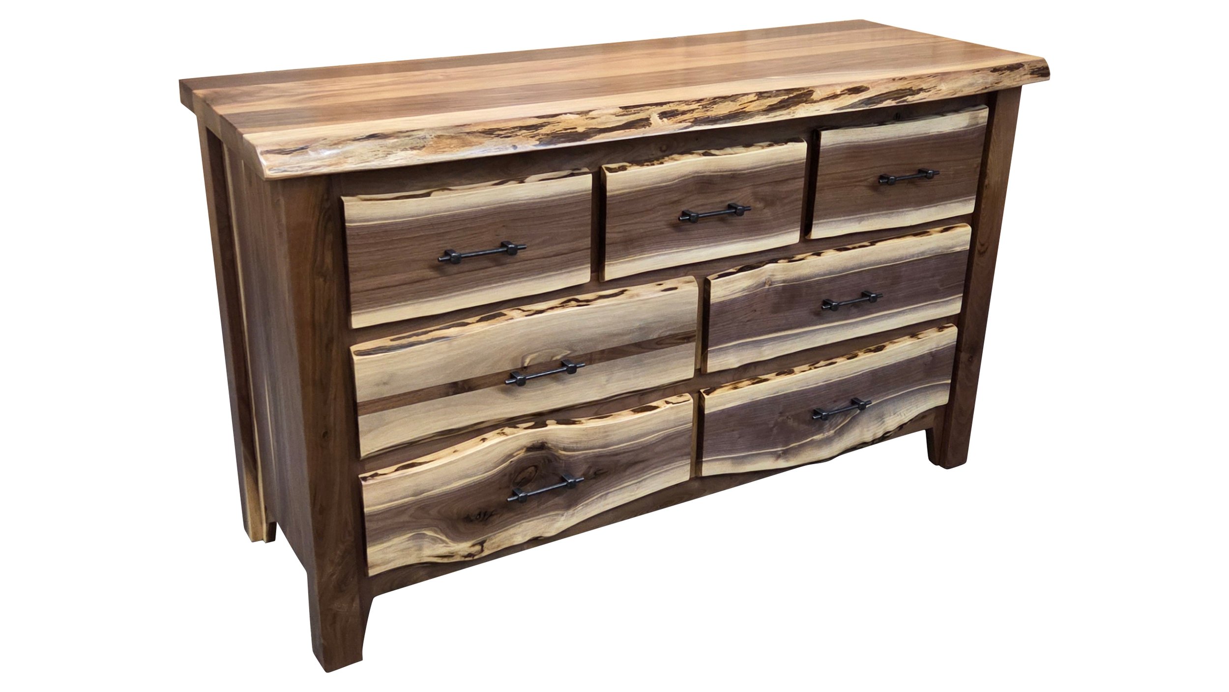 Black Walnut Live Edge Dresser