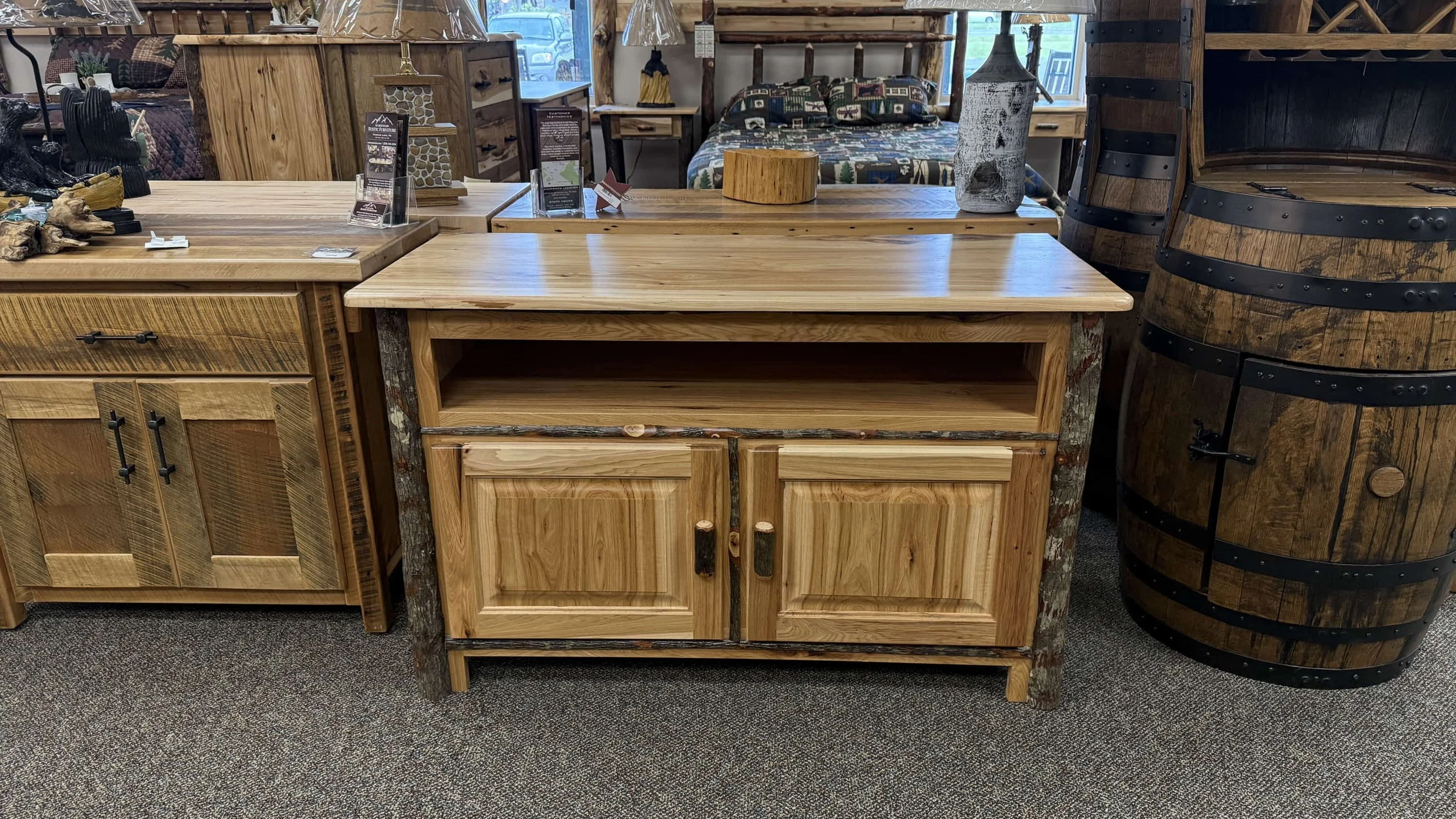 Hickory Storage TV Stand (3).JPG