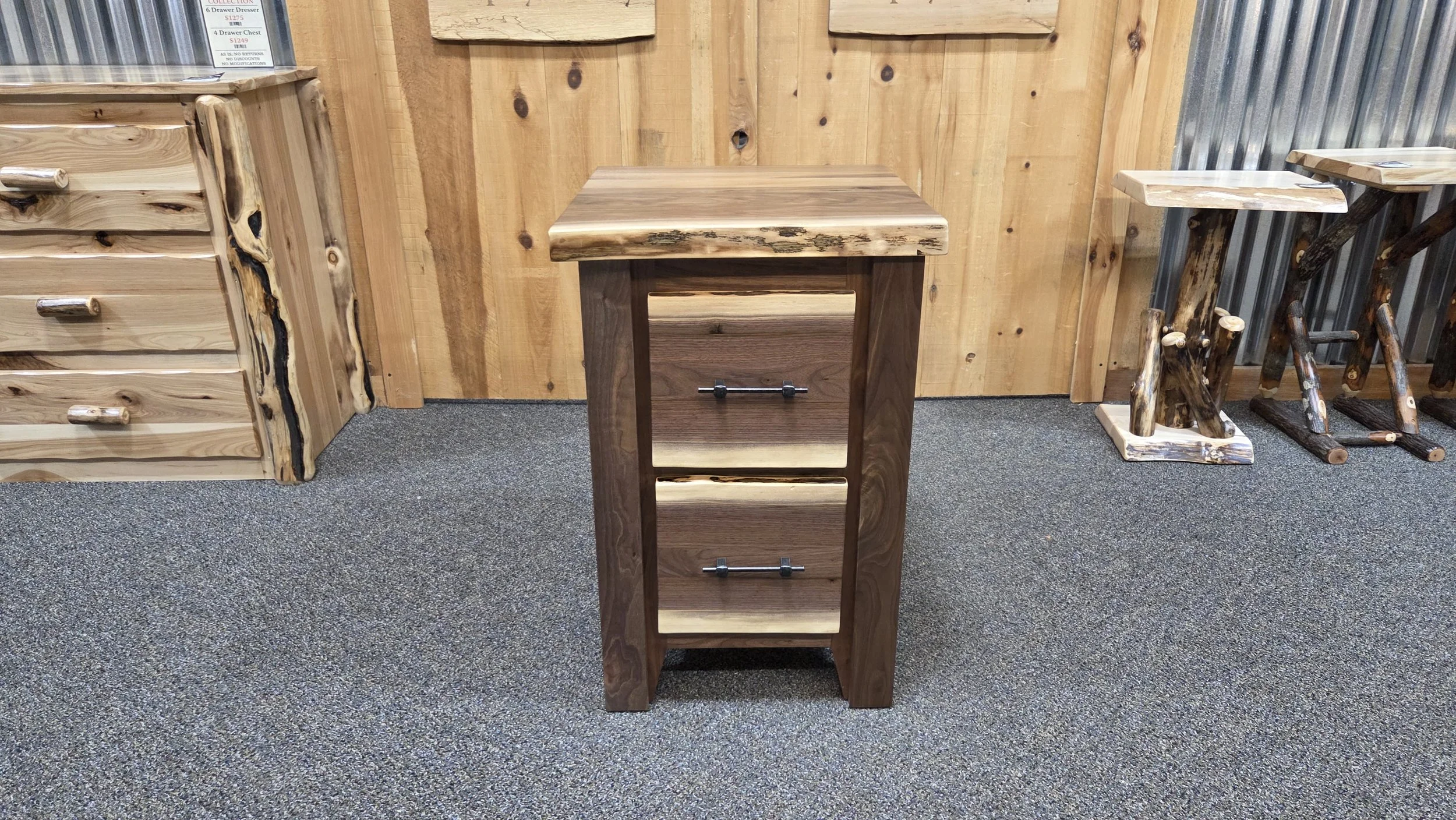 Black Walnut Live Edge 2 Drawer Nightstand (2).jpg