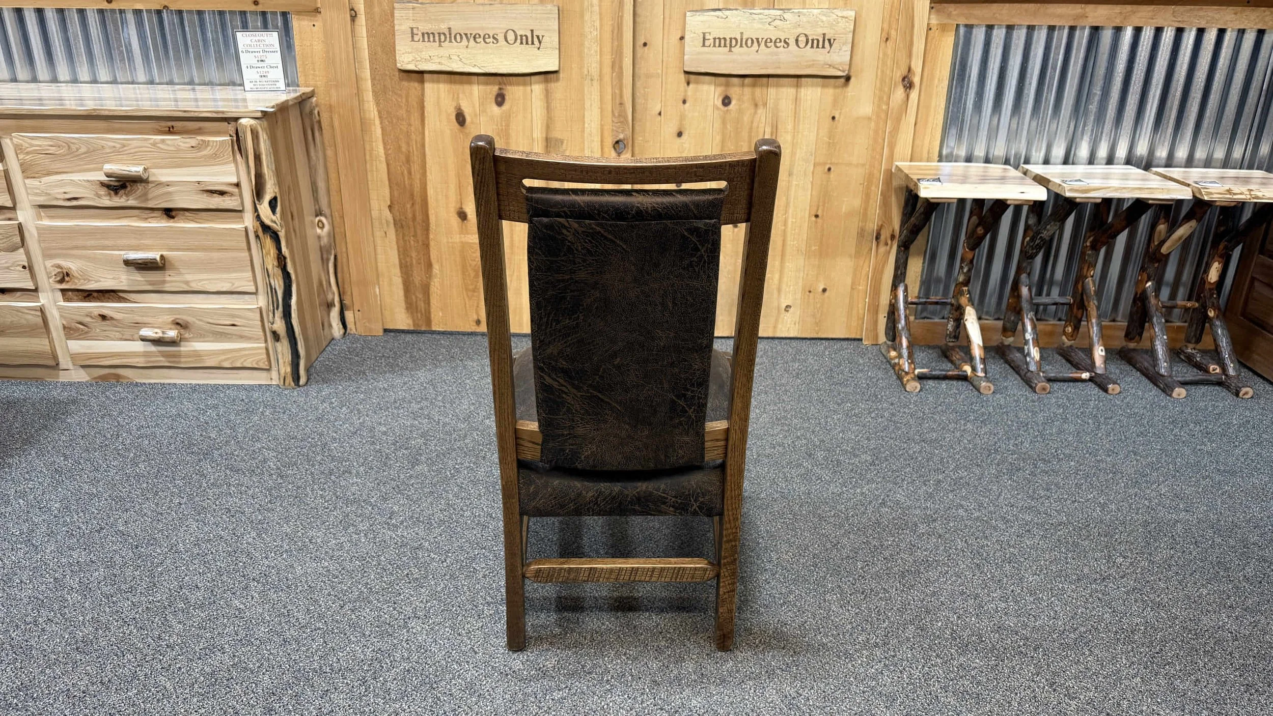 Rough Cut Oak Handle Back Side Chair (3).JPG