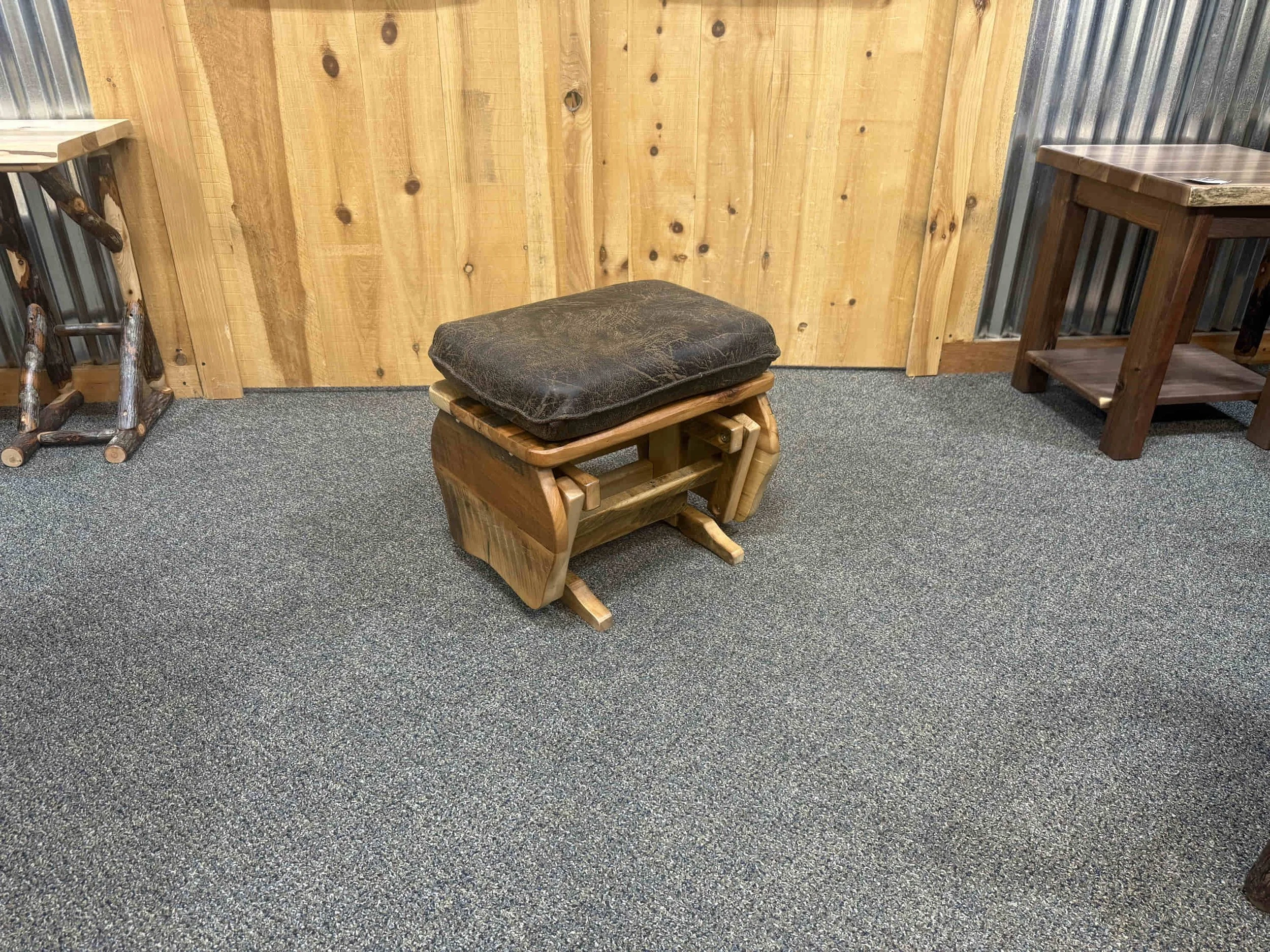 Barnwood Swivel Glider Ottoman (4).JPG