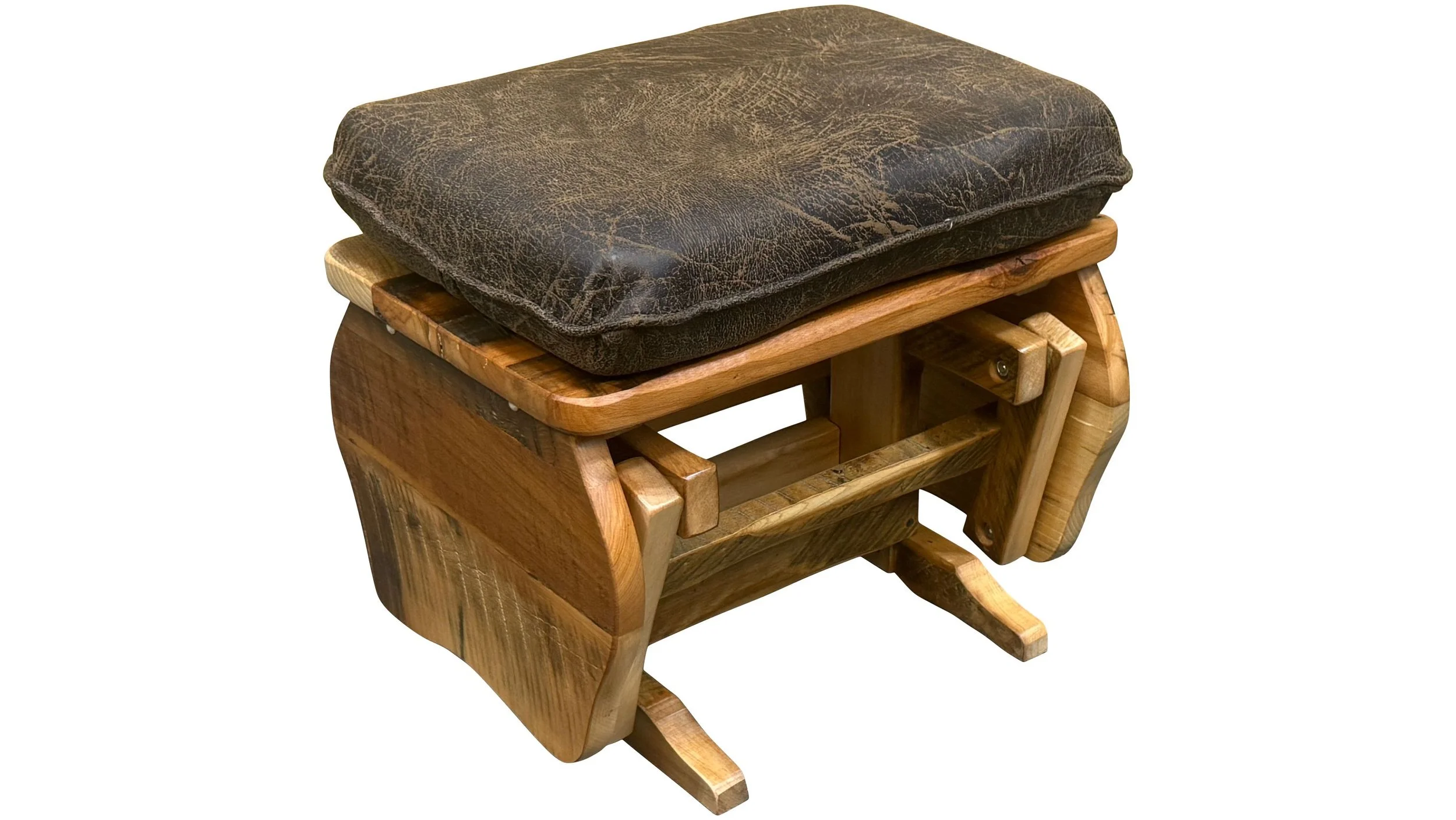 Barnwood Swivel Glider Ottoman.jpg