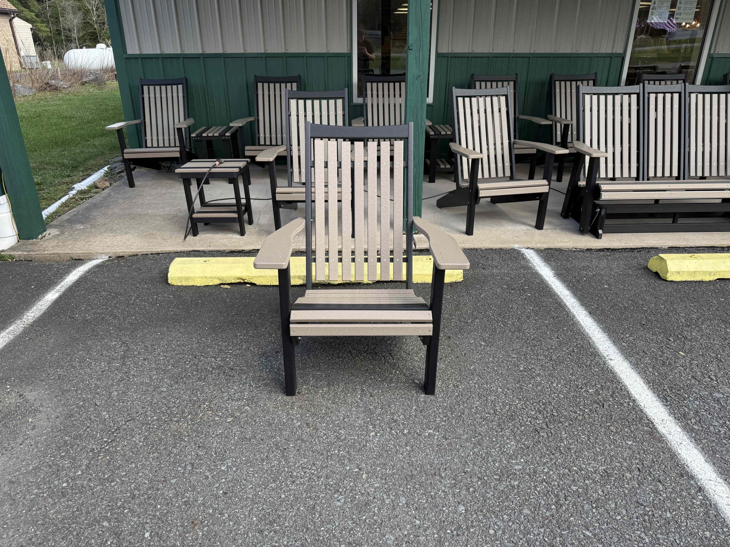 Contemporary Outdoor Stackable Adirondack Chair  (2).JPG