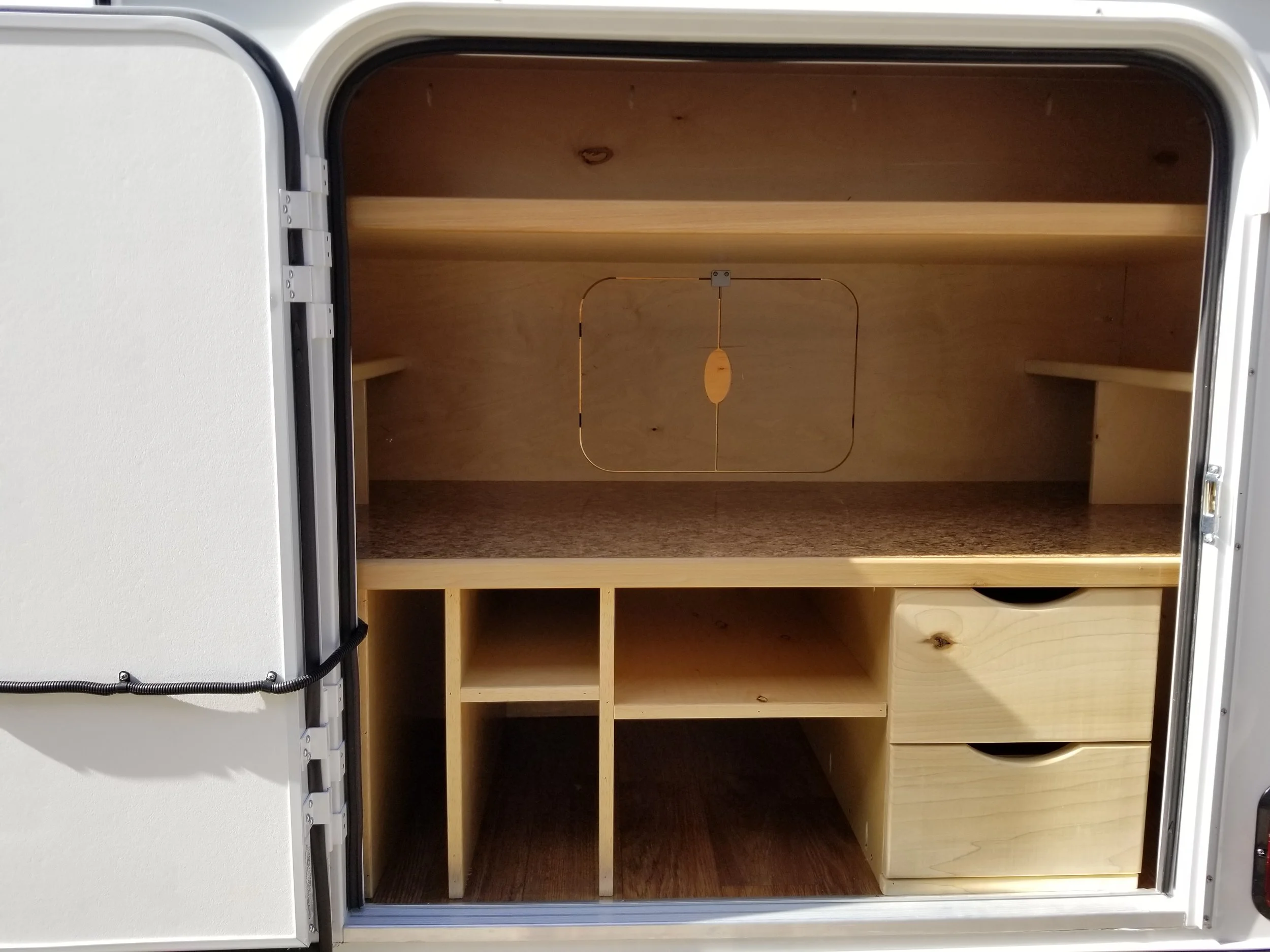 Package # 2, 2a, 2c, 3, 5, 6, (Vert Dwrs, Side Dividers, Side Shelfs, 24" Deep Galley, Up Cbnt Divider, Close off Rear)