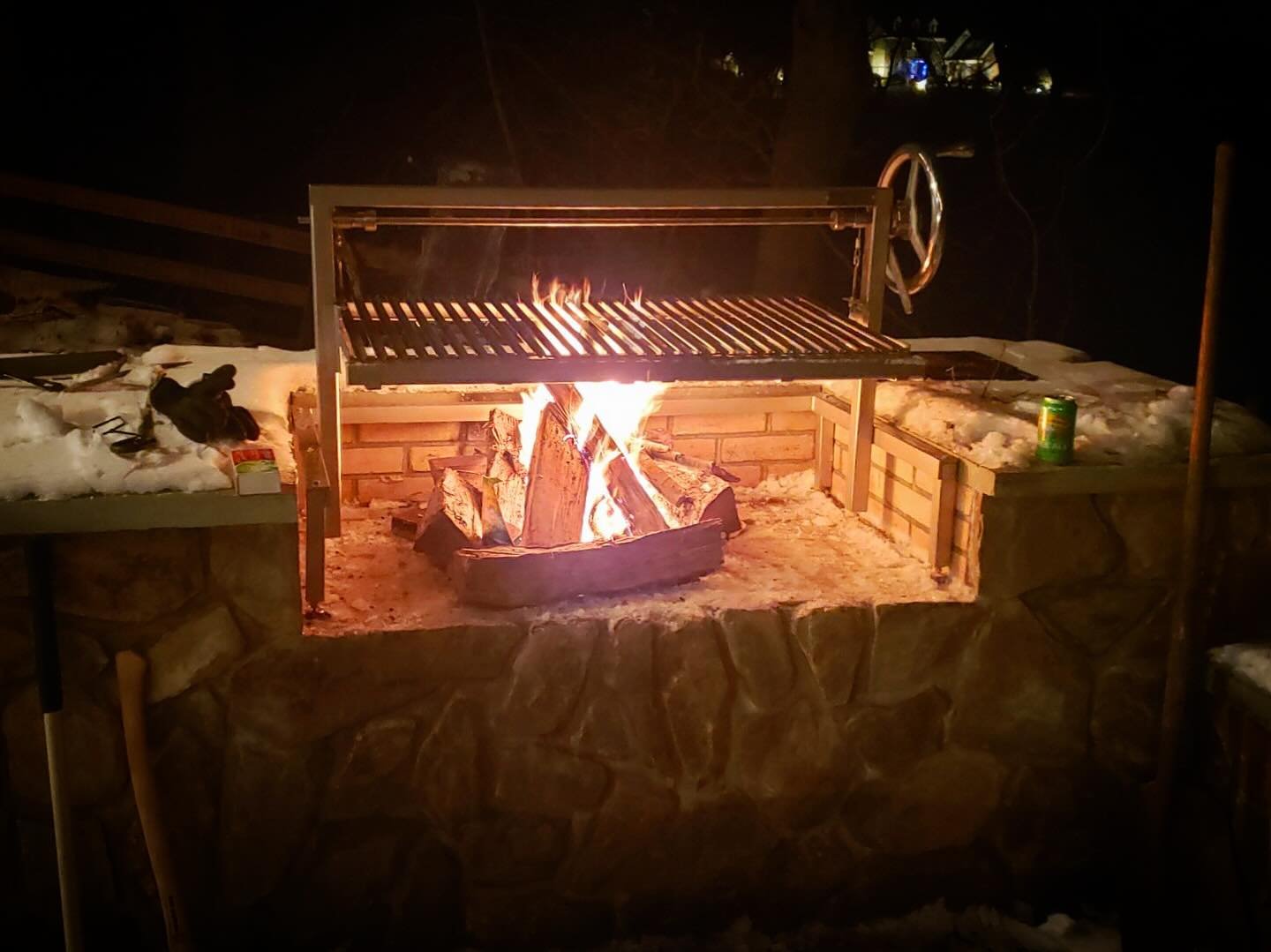 The warmth and glow of the grill calls to you. 
.
.
.
.
.
.
.
#gauchogrills #clasico #woodfired #grillthisway #glow #outdoorliving #asado #parrilla #easyinstall #madeintheusa #argentinegrill #grill #bbq #homechef #patioideas #backyard #homeimprovemen