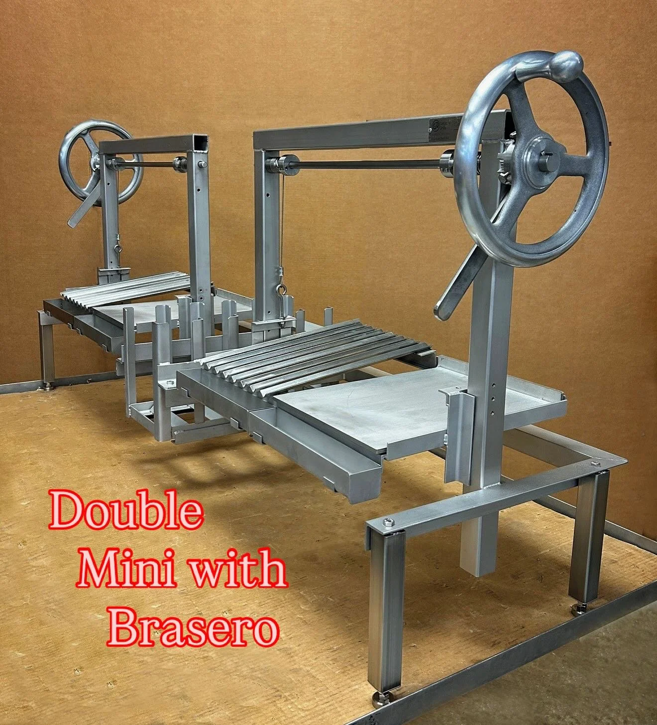 2 grilling platforms. 1 brasero to feed them both. 
.
.
.
#grilling #outdoorkitchen #woodfired #parrilla #outdoorliving #grill #asado #patio #backyard #luxuryhome #woodfiredgrill #bbq #outdoorcooking #argentiniangrill #custom #grilloptions #grilllife