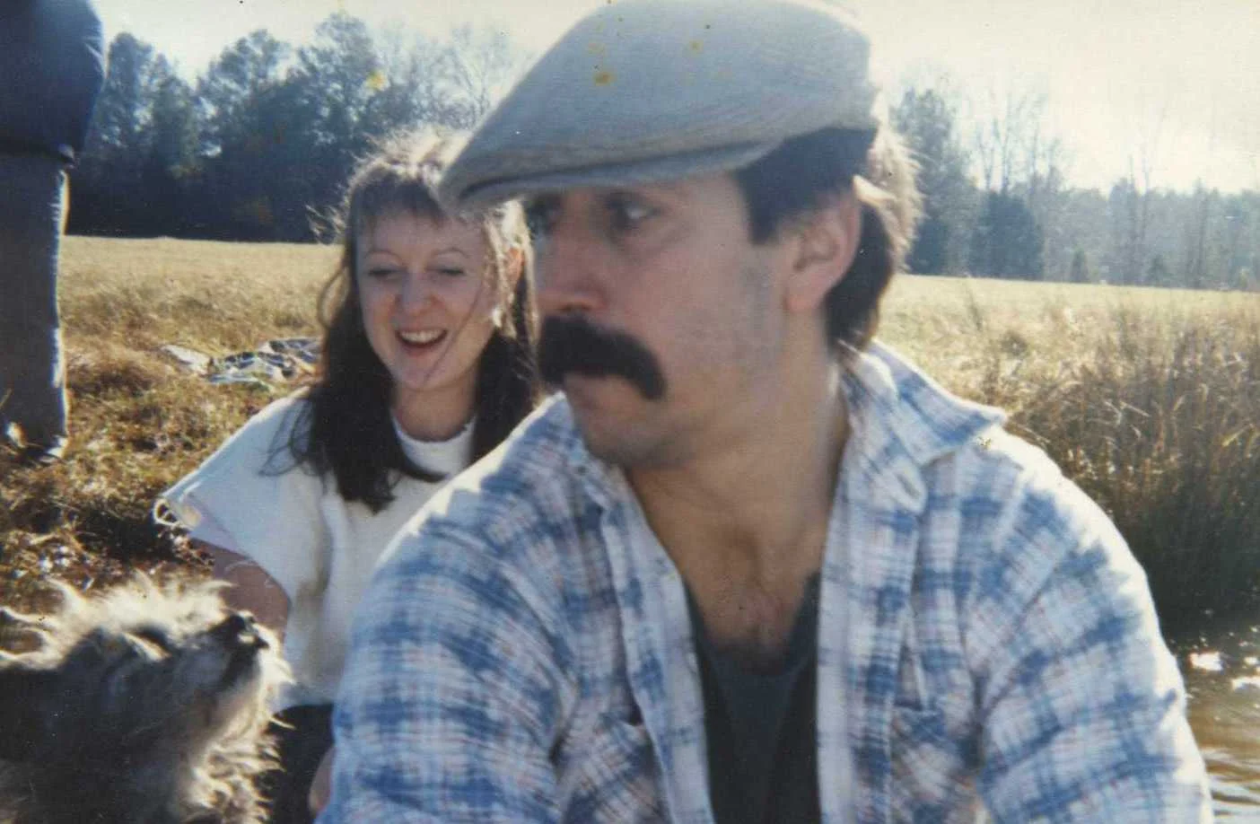 Joseph Bathanti and his wife Joan, who he met as a VISTA volunteer in North Carolina. He started teaching writing workshops to prisoners while a VISTA volunteer, and continues that work today.