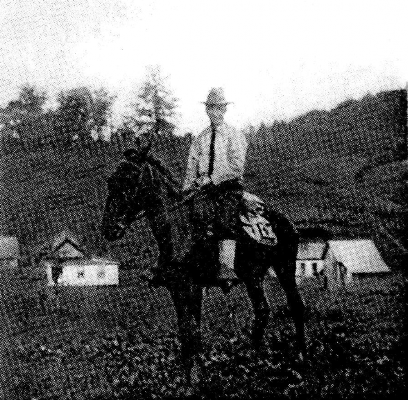 The photograph of John C. Campbell that inspired Billy Edd Wheeler to write Reverend Mr. Black.