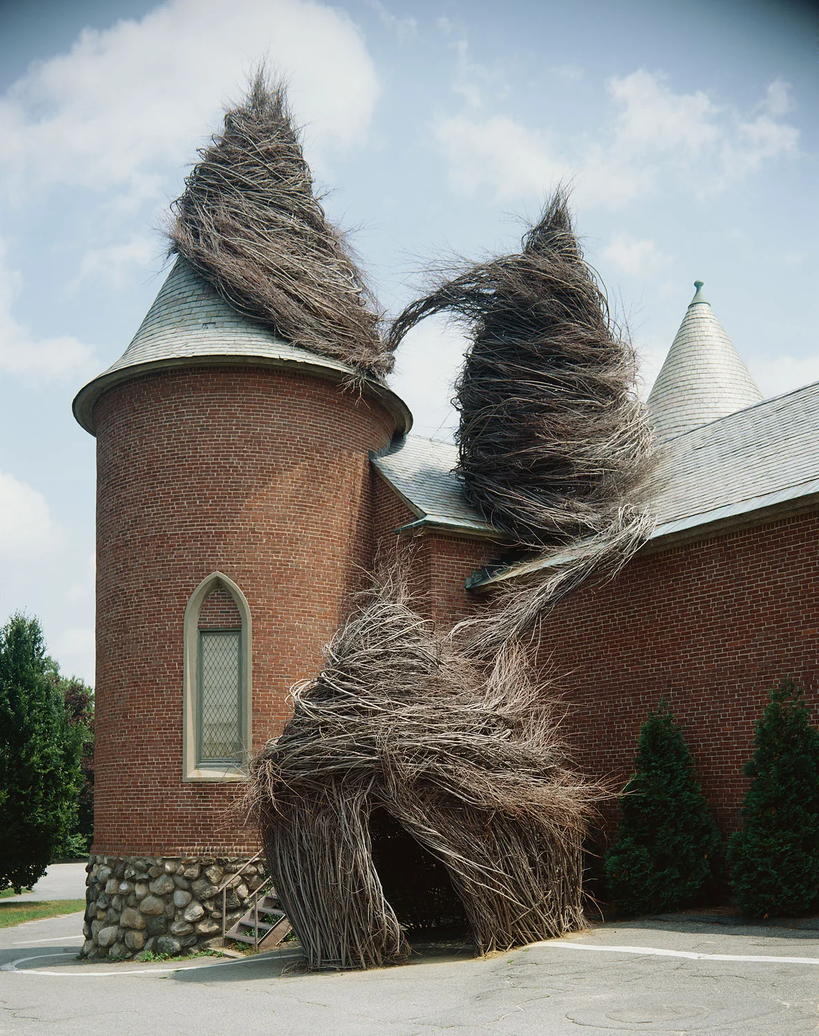 Spinoffs. 1990. DeCordova Museum and Sculpture Park. Lincoln, MA. Photo by George Vasquez